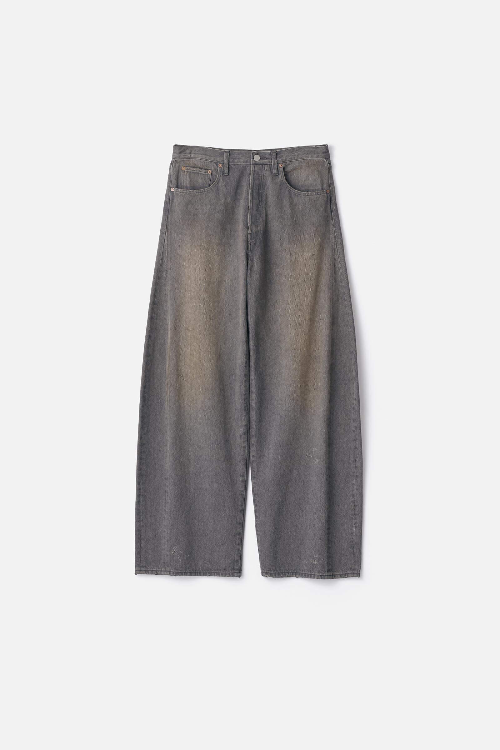 ssstein DEFORMATION WIDE DENIM JEANS – unexpected store