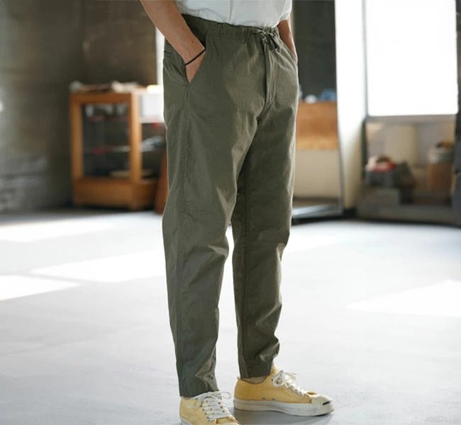 orSlow NEW YORKER ARMY PANTS (Army Green)