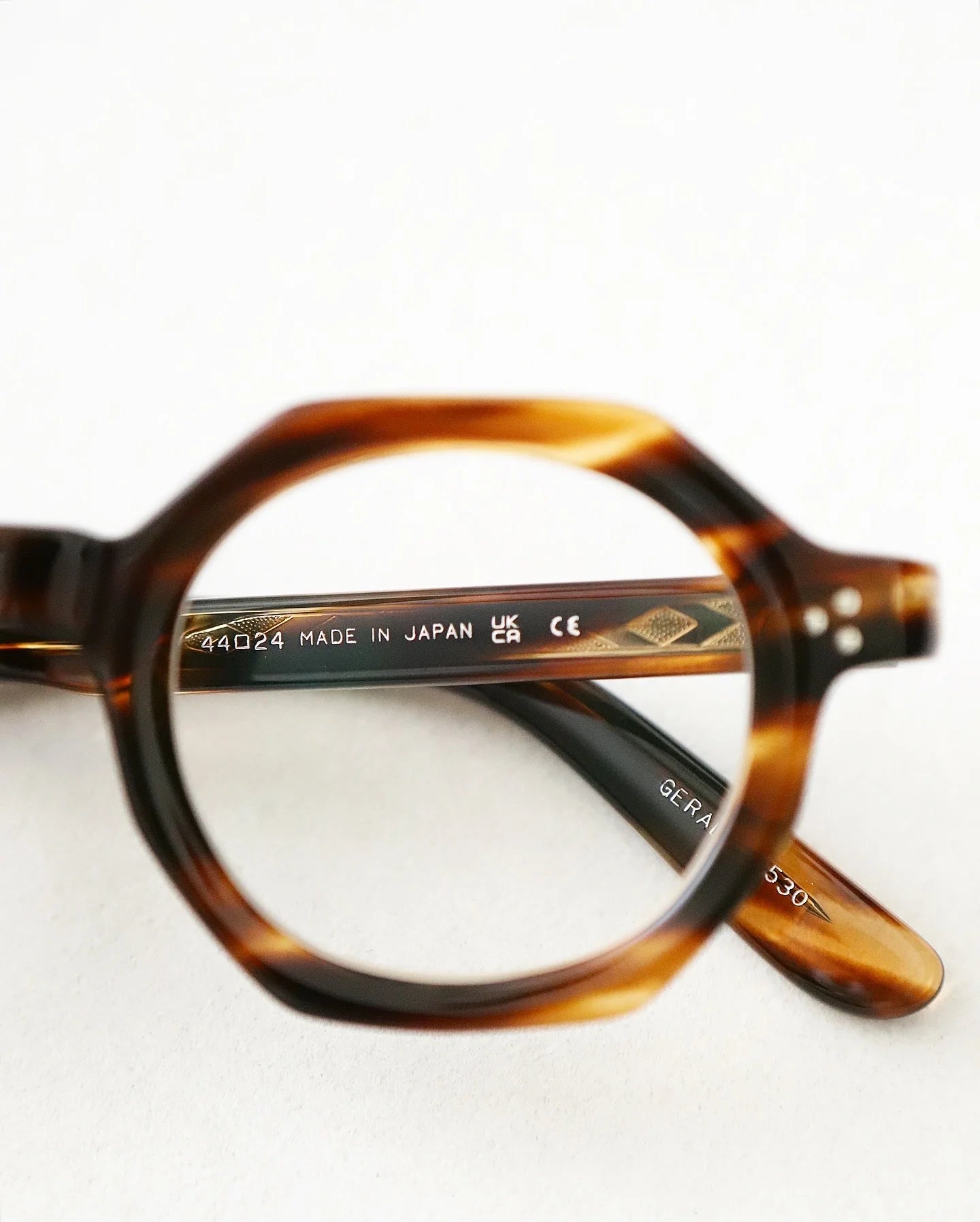 YELLOWS PLUS EYEGLASS FRAME GERALD Amber Mix