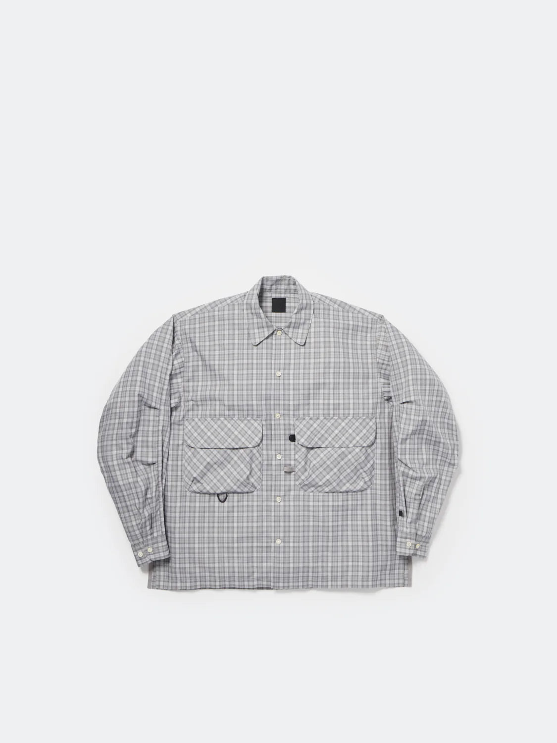 DAIWA PIER39 TECH SPORTS OPEN COLLAR SHIRT L/S GREN PLAID