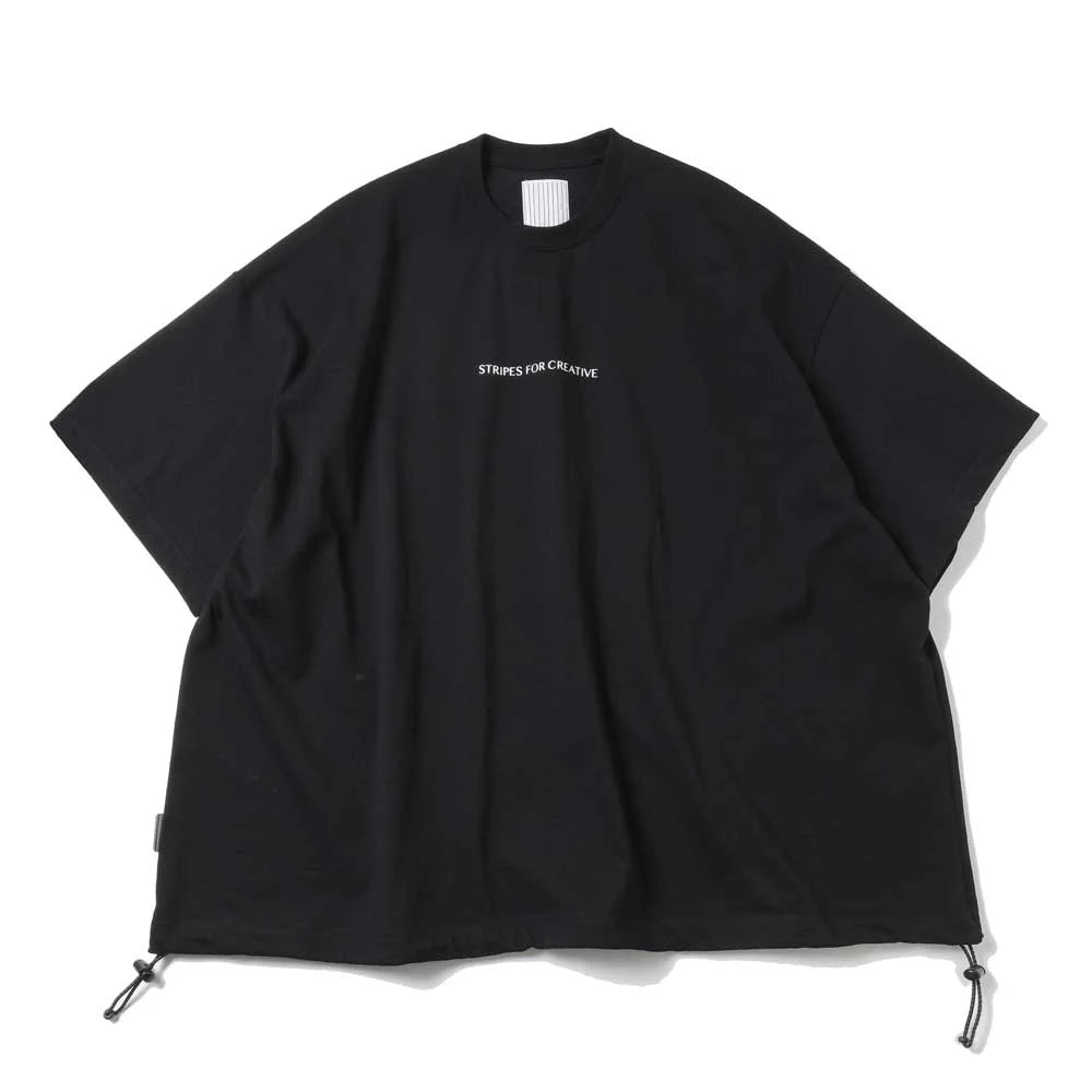 S.F.C (STRIPES FOR CREATIVE) SUPER BIG SS TEE w/ DRAWSTRINGS