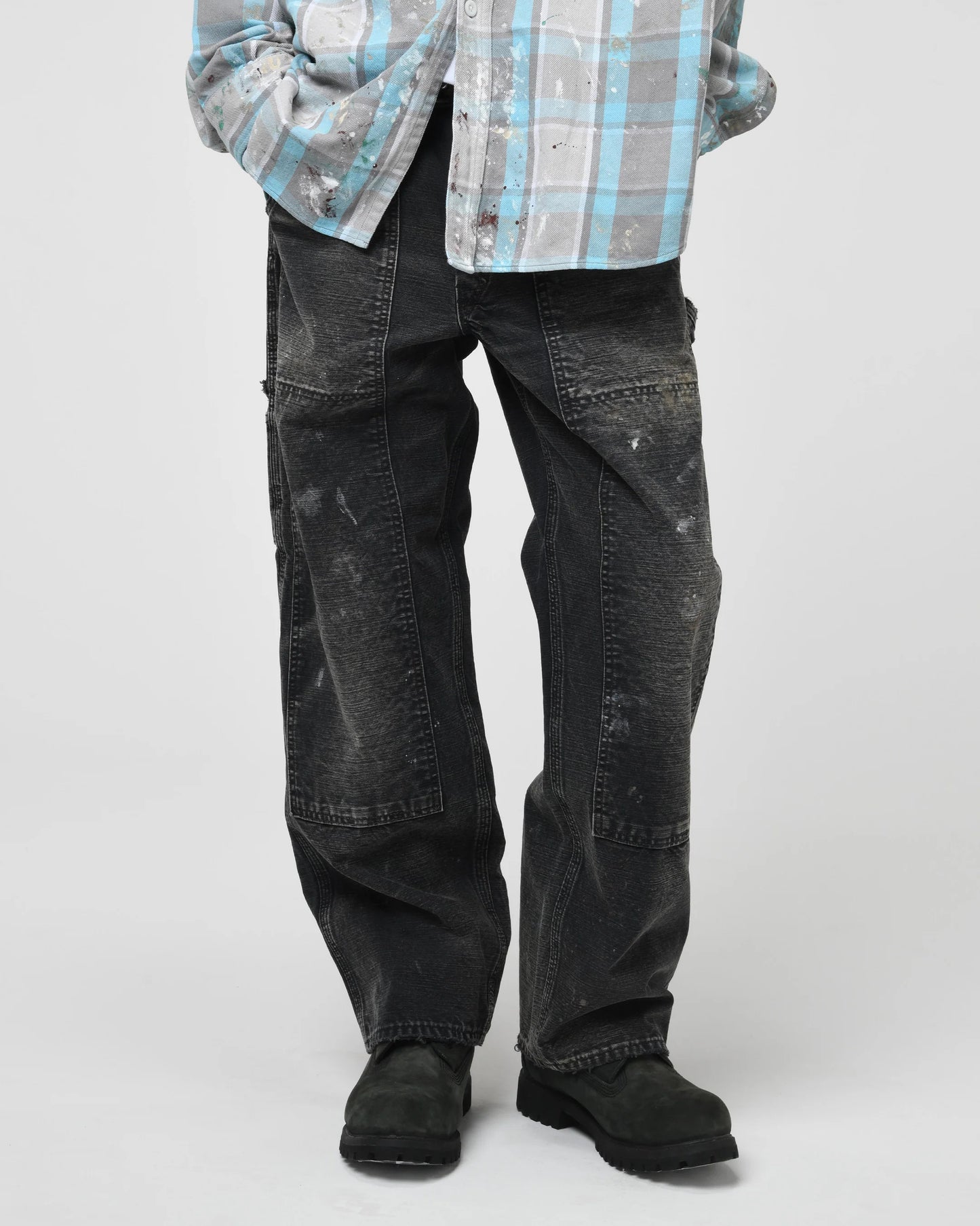 BOW WOW DUCK PAINTER PANTS AGED