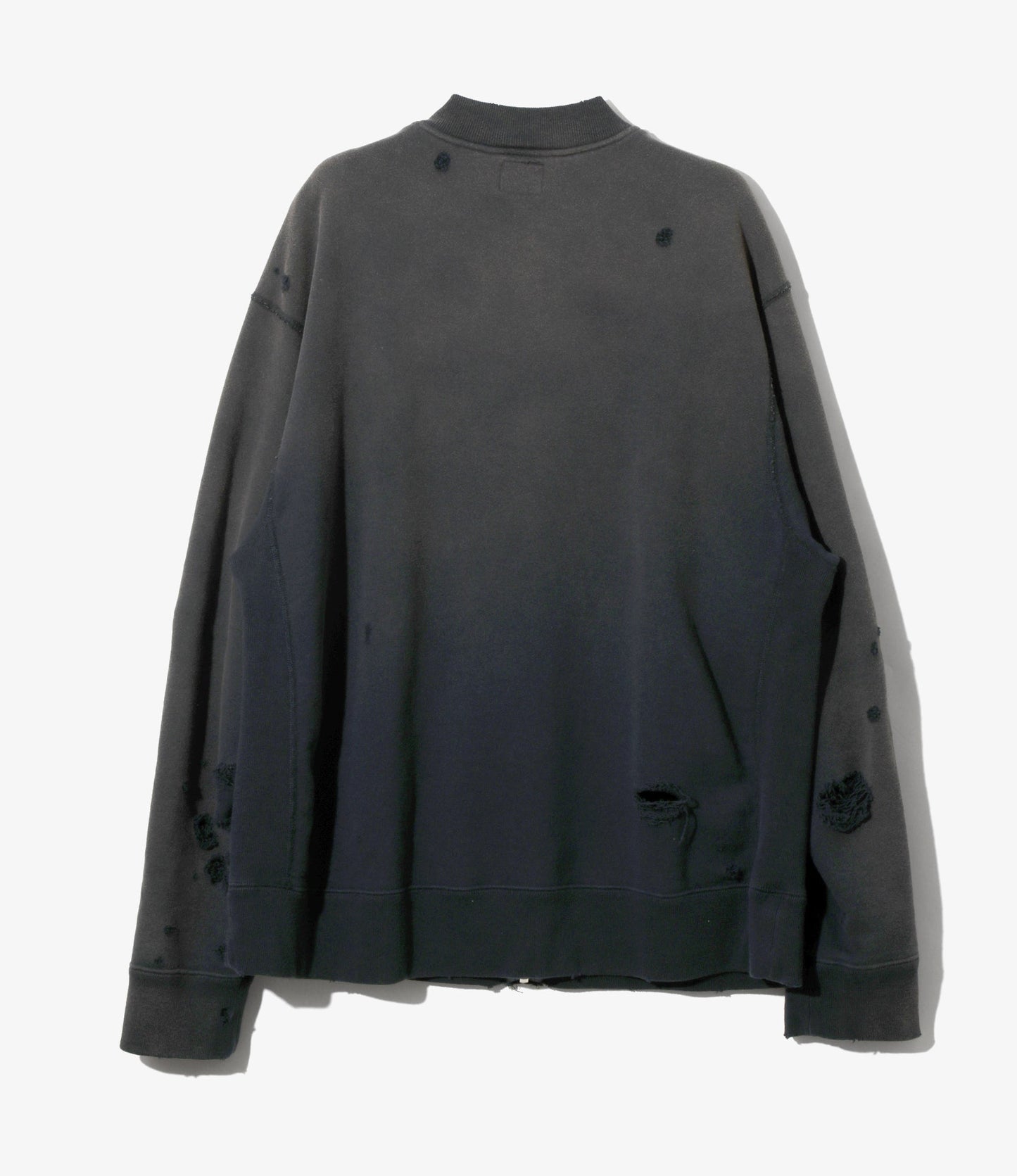 Needles Deconstructed Zipped Sweat
