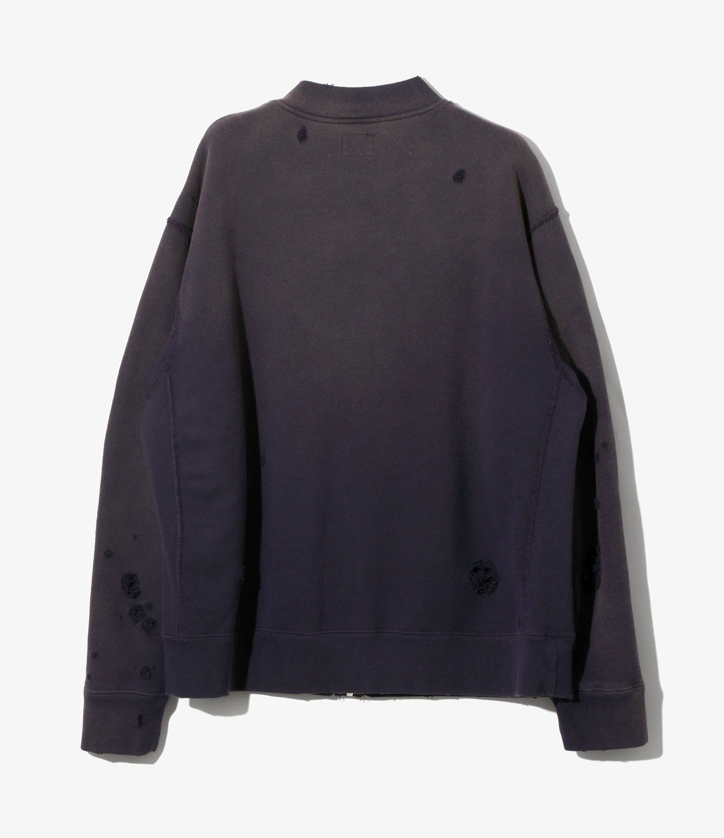 Needles Deconstructed Zipped Sweat