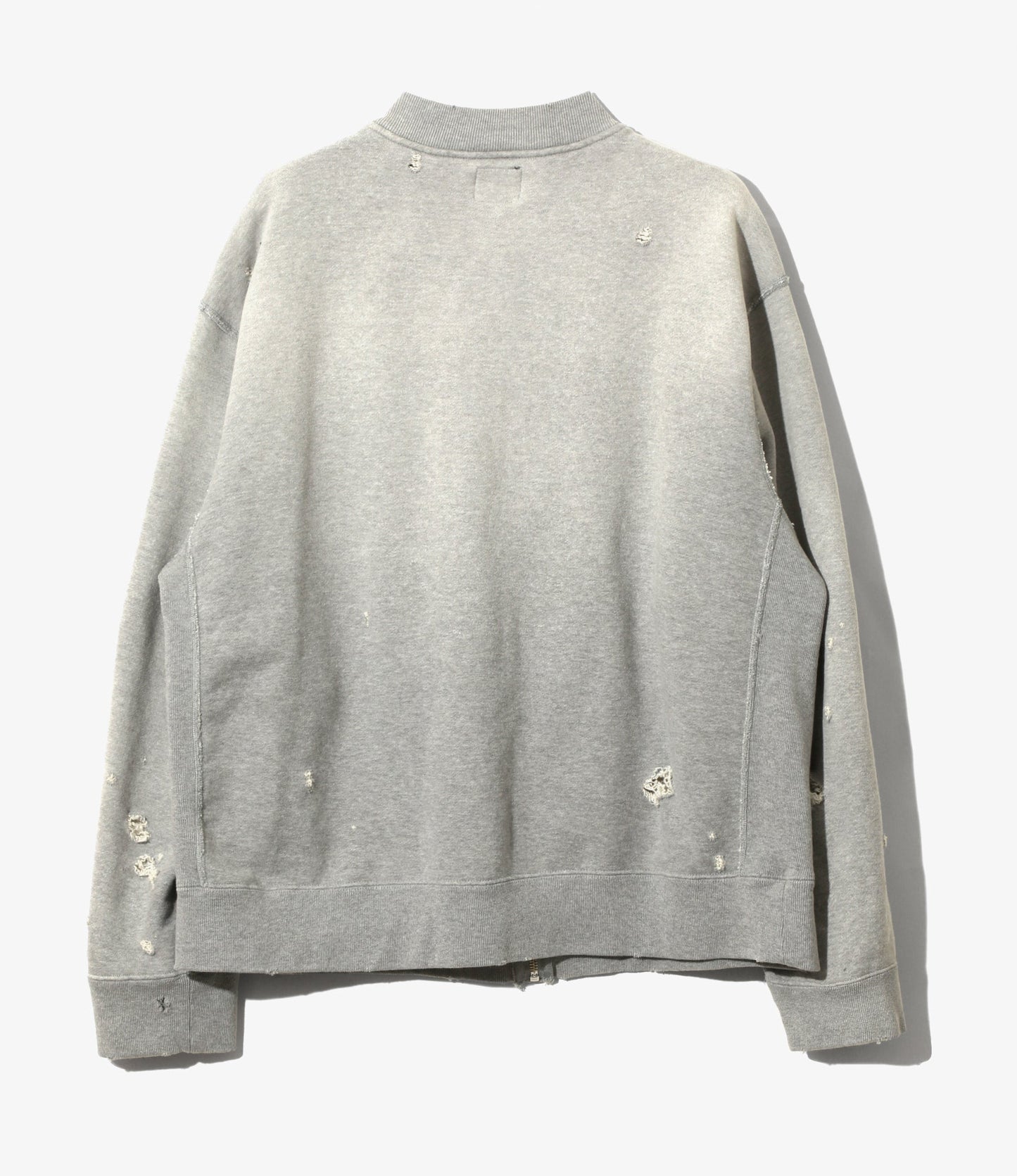 Needles Deconstructed Zipped Sweat