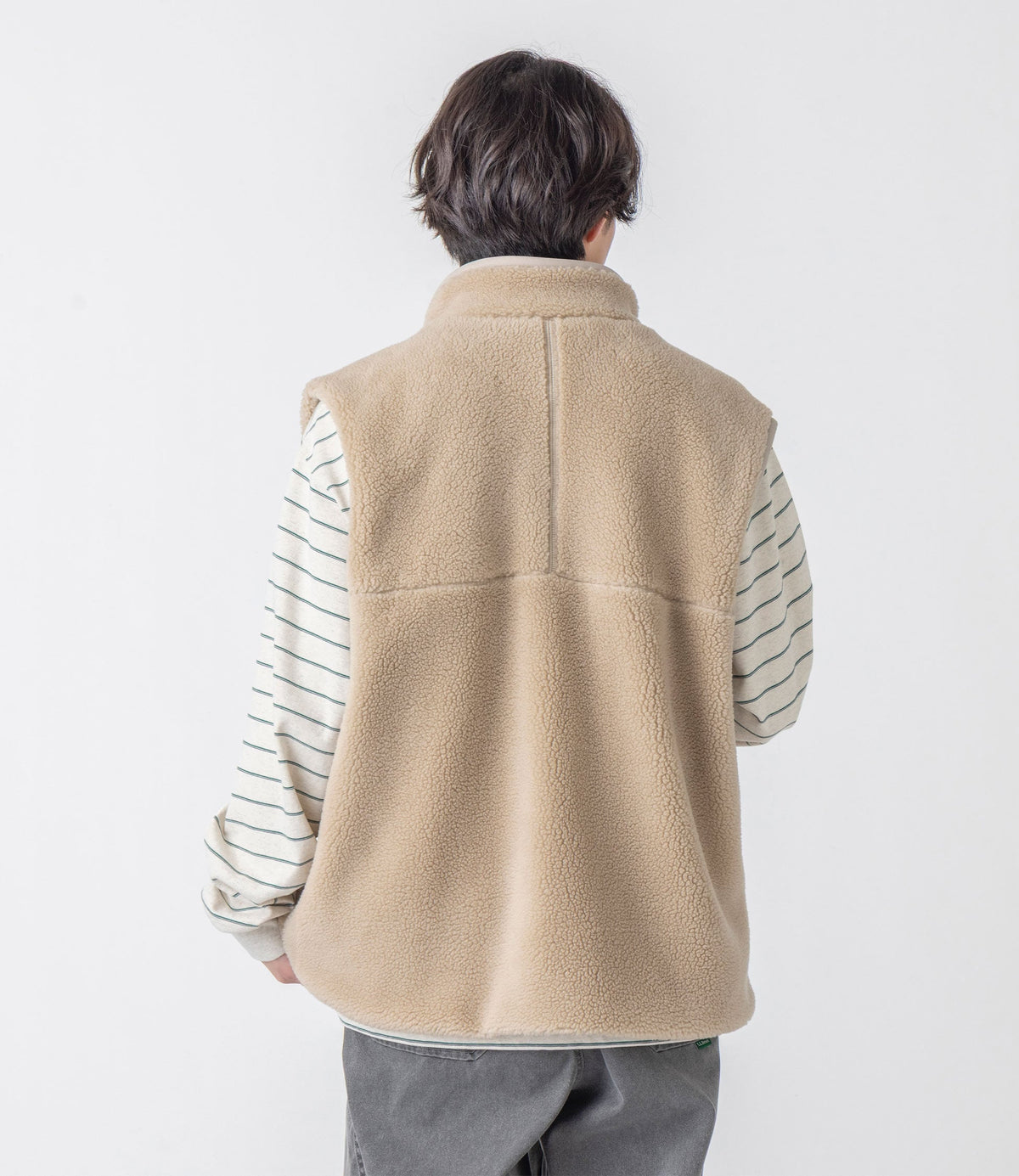L.L.Bean JAPAN EDITION Topsham Boa Fleece Vest