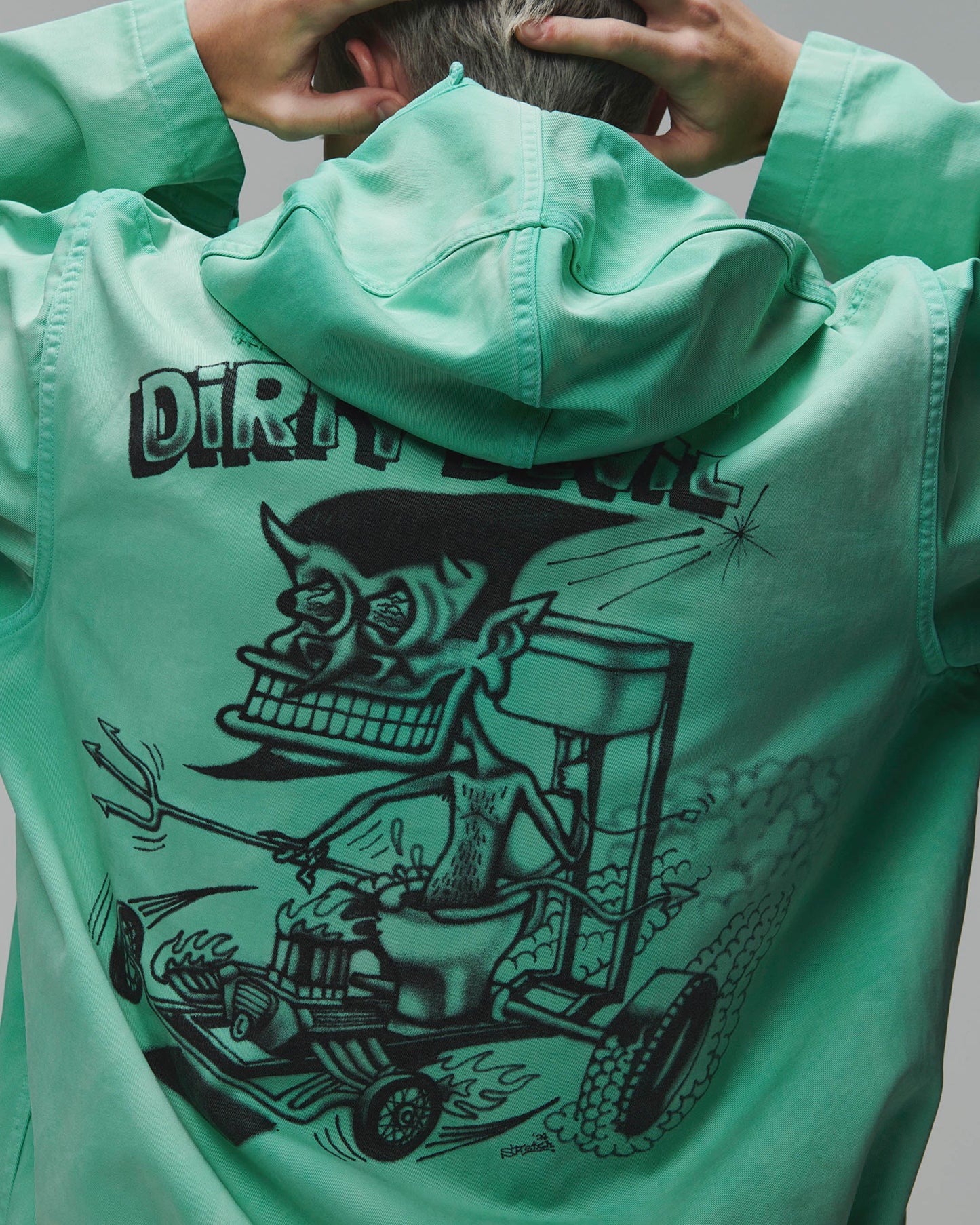 BOW WOW × SKETCH DEVIL SALVAGE PARKA AGED