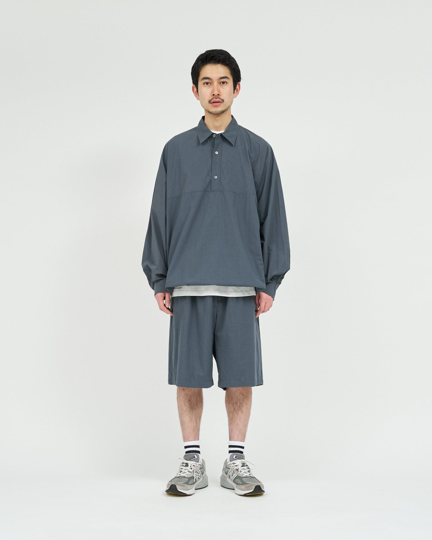 FreshService CRISP COTTON ANORAK L/S SHIRT