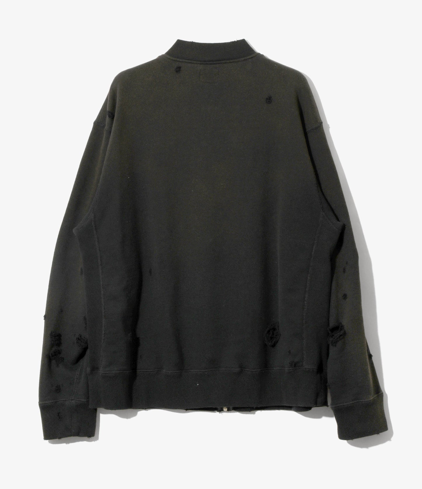 Needles Deconstructed Zipped Sweat