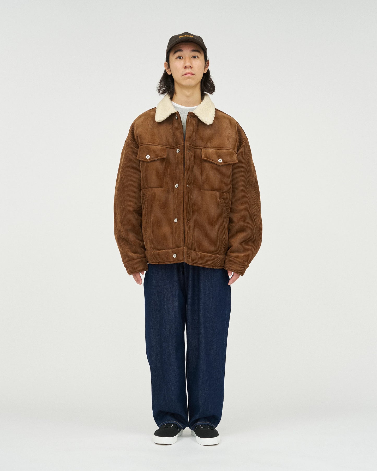 FreshService SHERPA CORDUROY RANCH JACKET