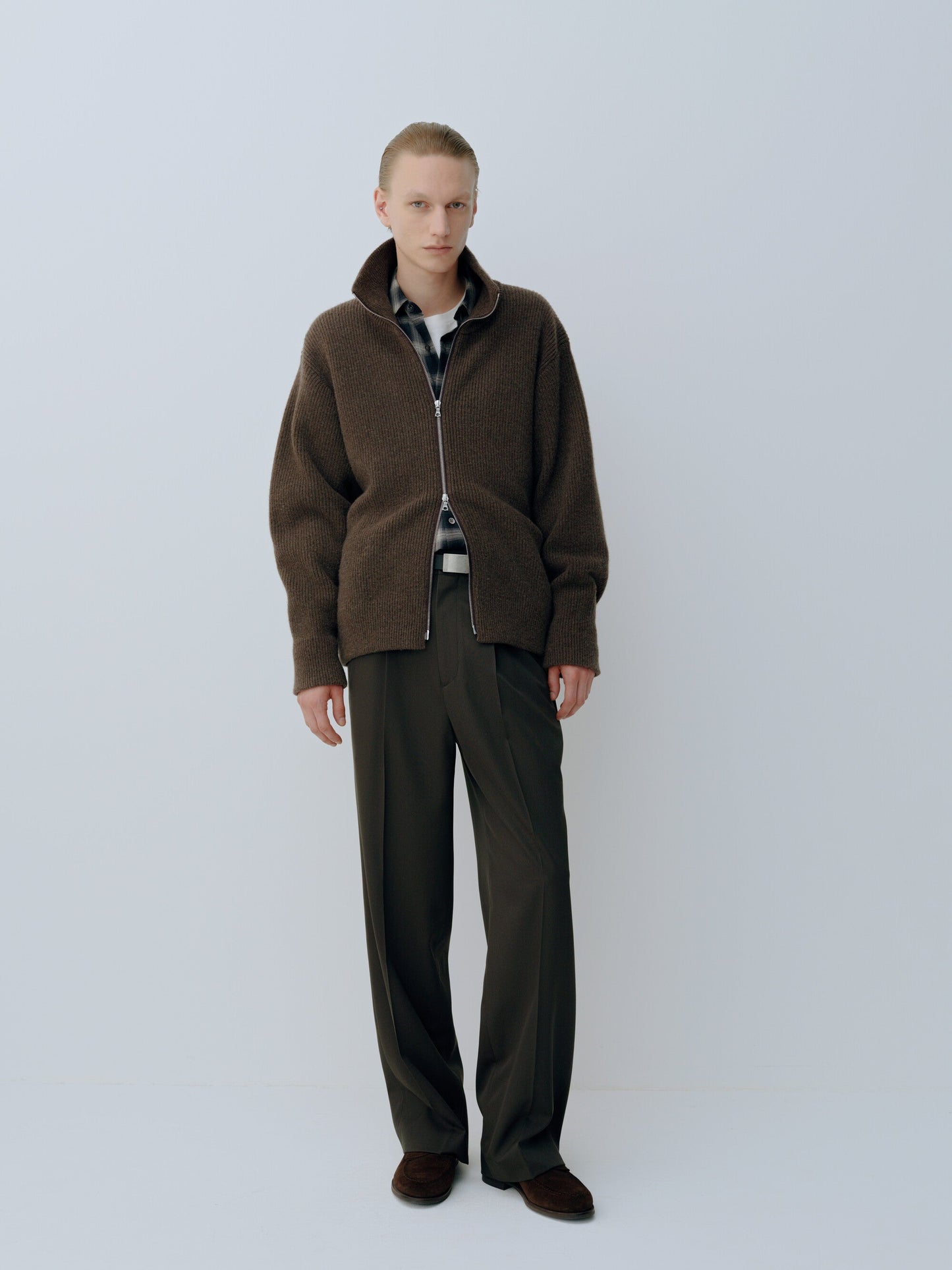 ssstein STRAIGHT TROUSERS