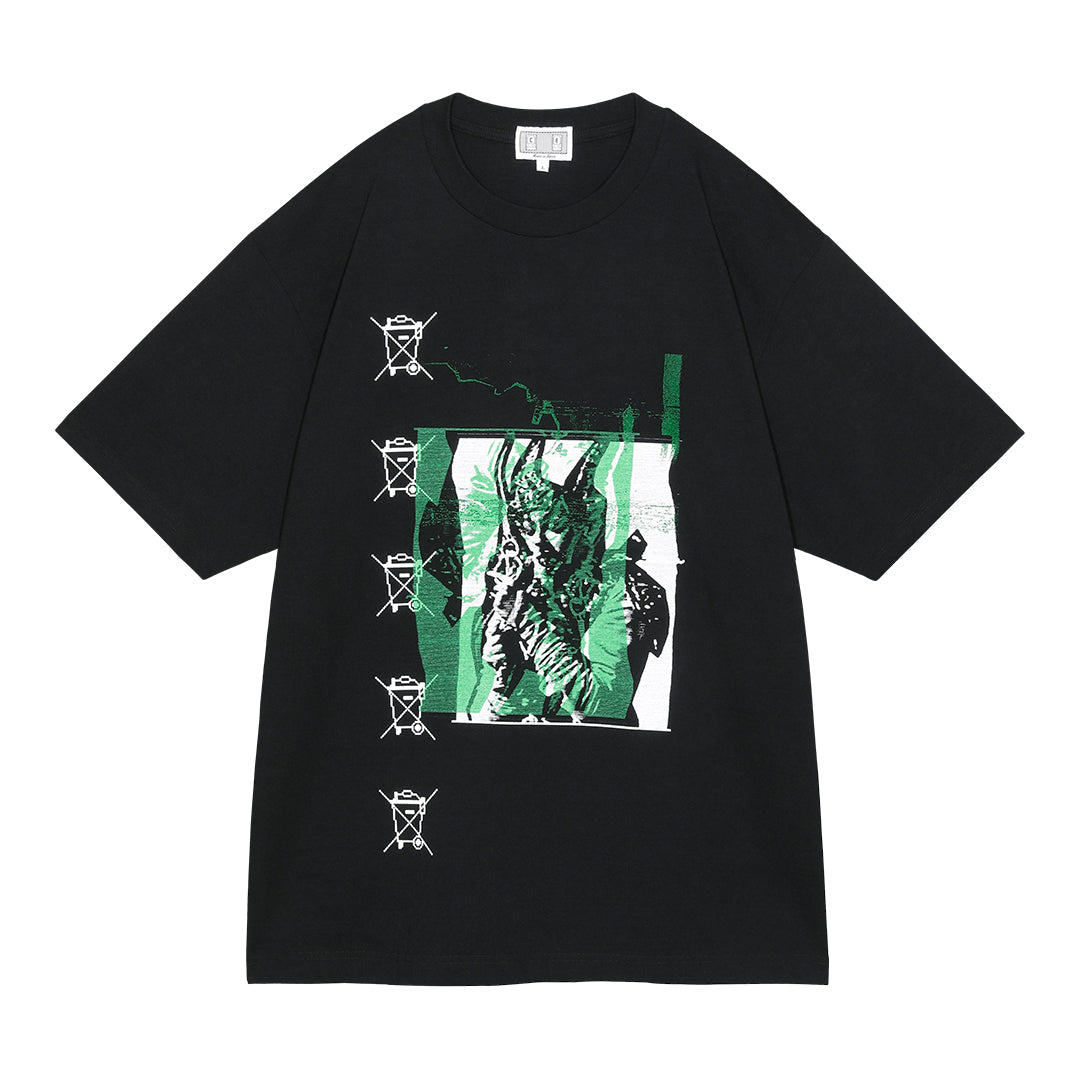 初期　C.E CAVEMPT Graphic Tee ネイビー　裏原　スケシン ☆激レア☆ 初期 スケシン Big Head Tシャツ Sサイズ a bathing