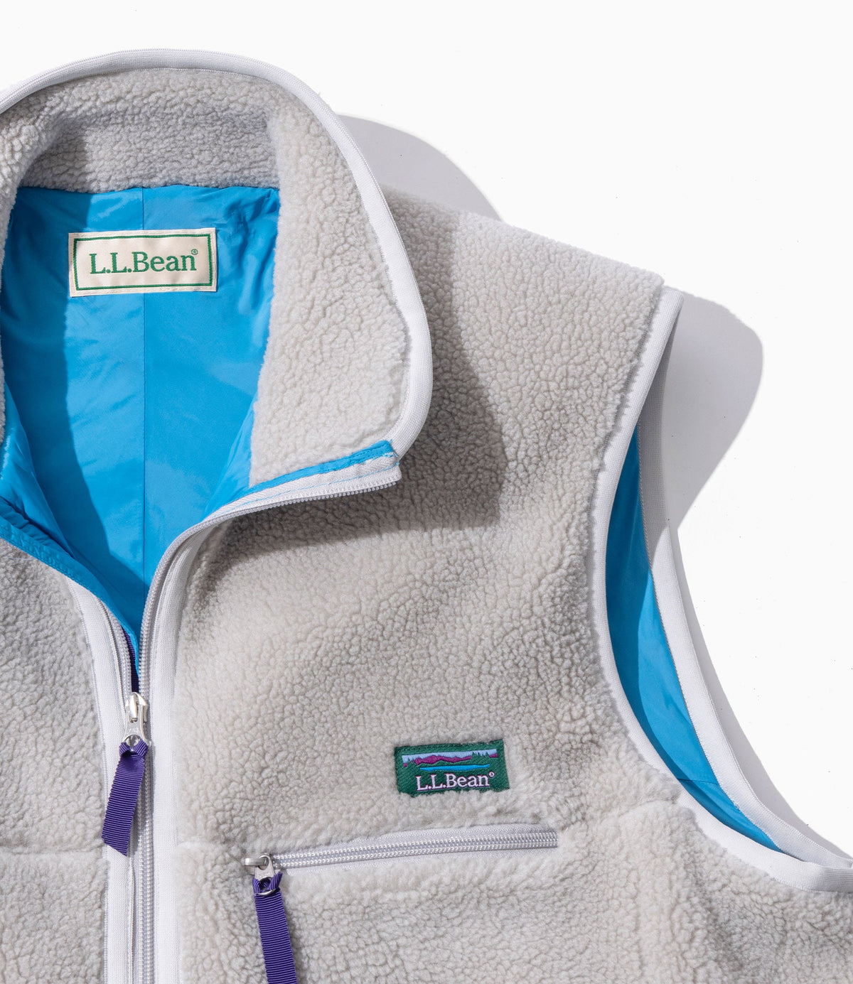 L.L.Bean JAPAN EDITION Topsham Boa Fleece Vest