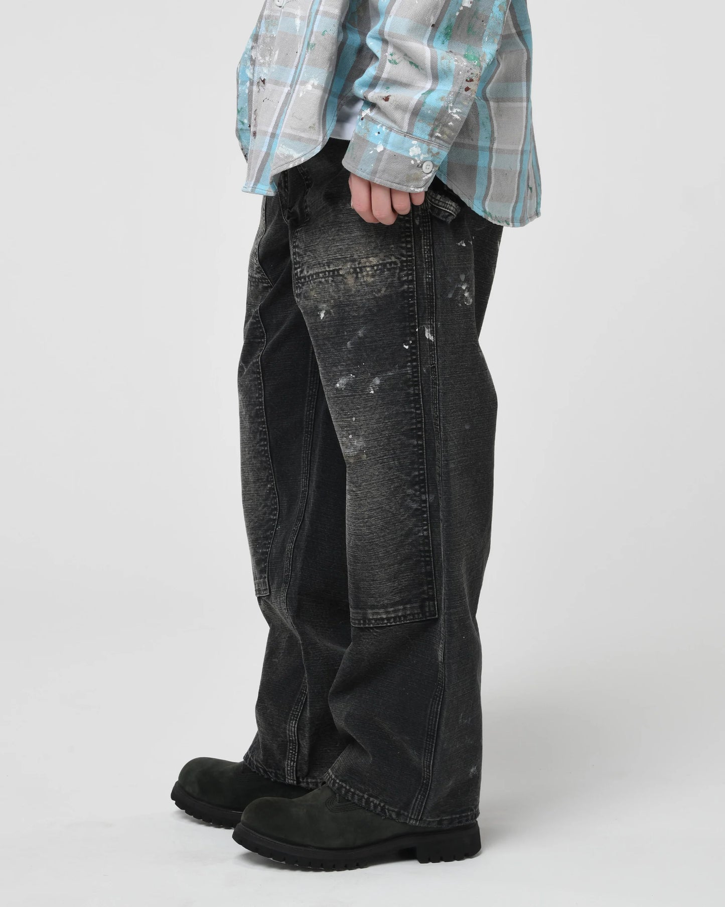 BOW WOW DUCK PAINTER PANTS AGED