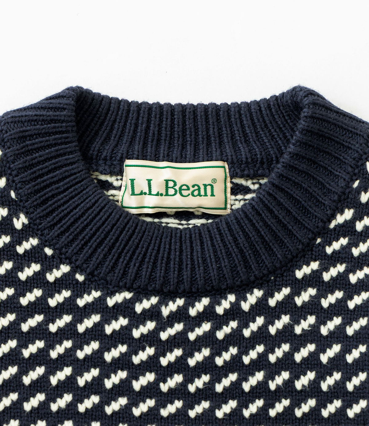 L.L.Bean JAPAN EDITION Wayne Sweater Bird's-Eye