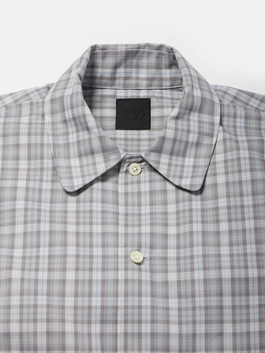 DAIWA PIER39 TECH SPORTS OPEN COLLAR SHIRT L/S GREN PLAID
