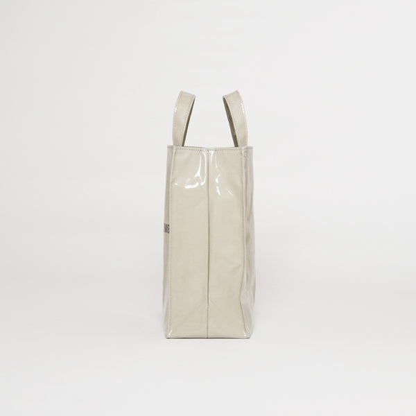 TEMBEA PVC PAPER TOTE MEDIUM LOGO