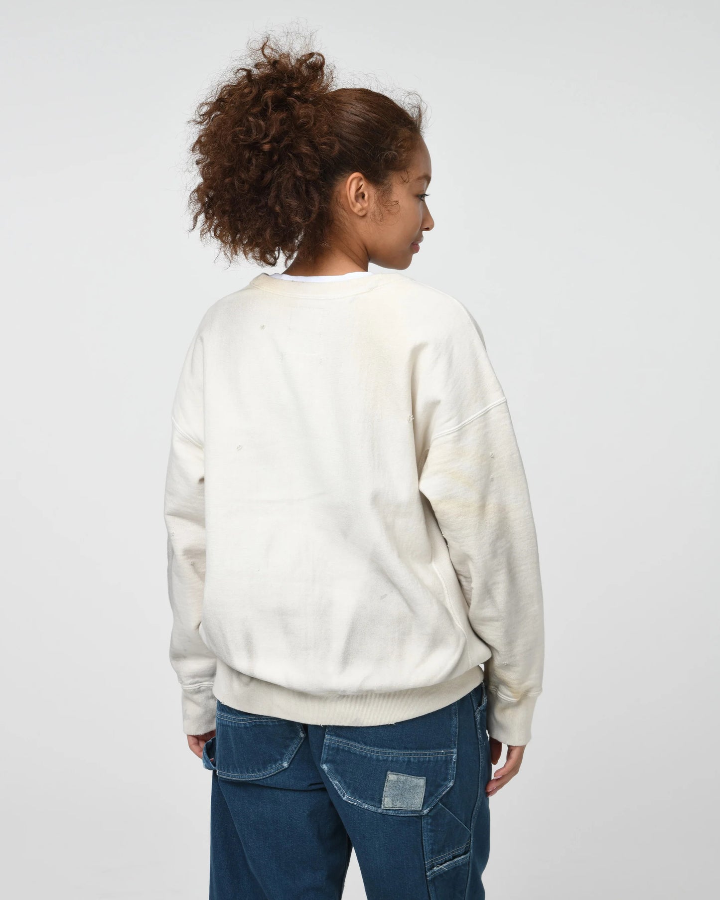 BOW WOW UNIV. MACLAREN LETTERING SWEATSHIRT AGED