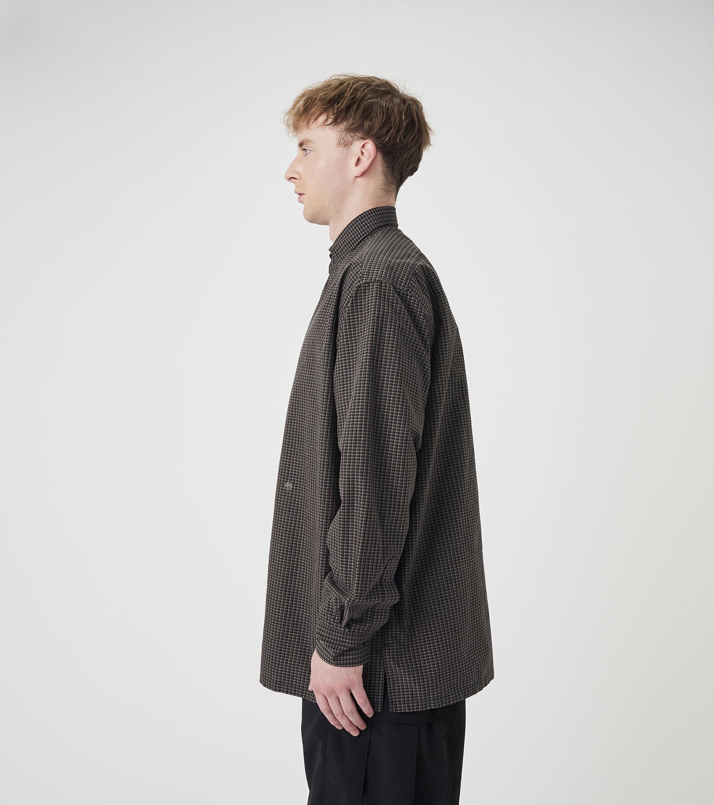 nanamica Micro Plaid Wind Shirt