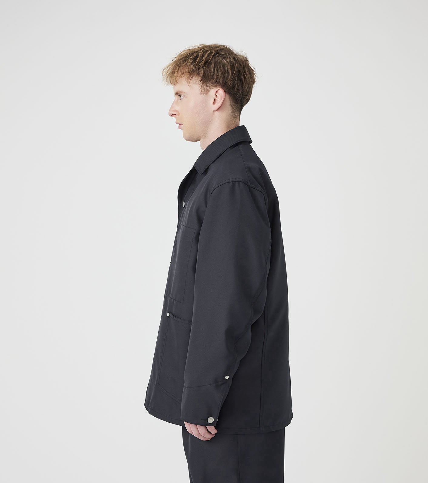 nanamica Polyester Twill Coverall Jacket