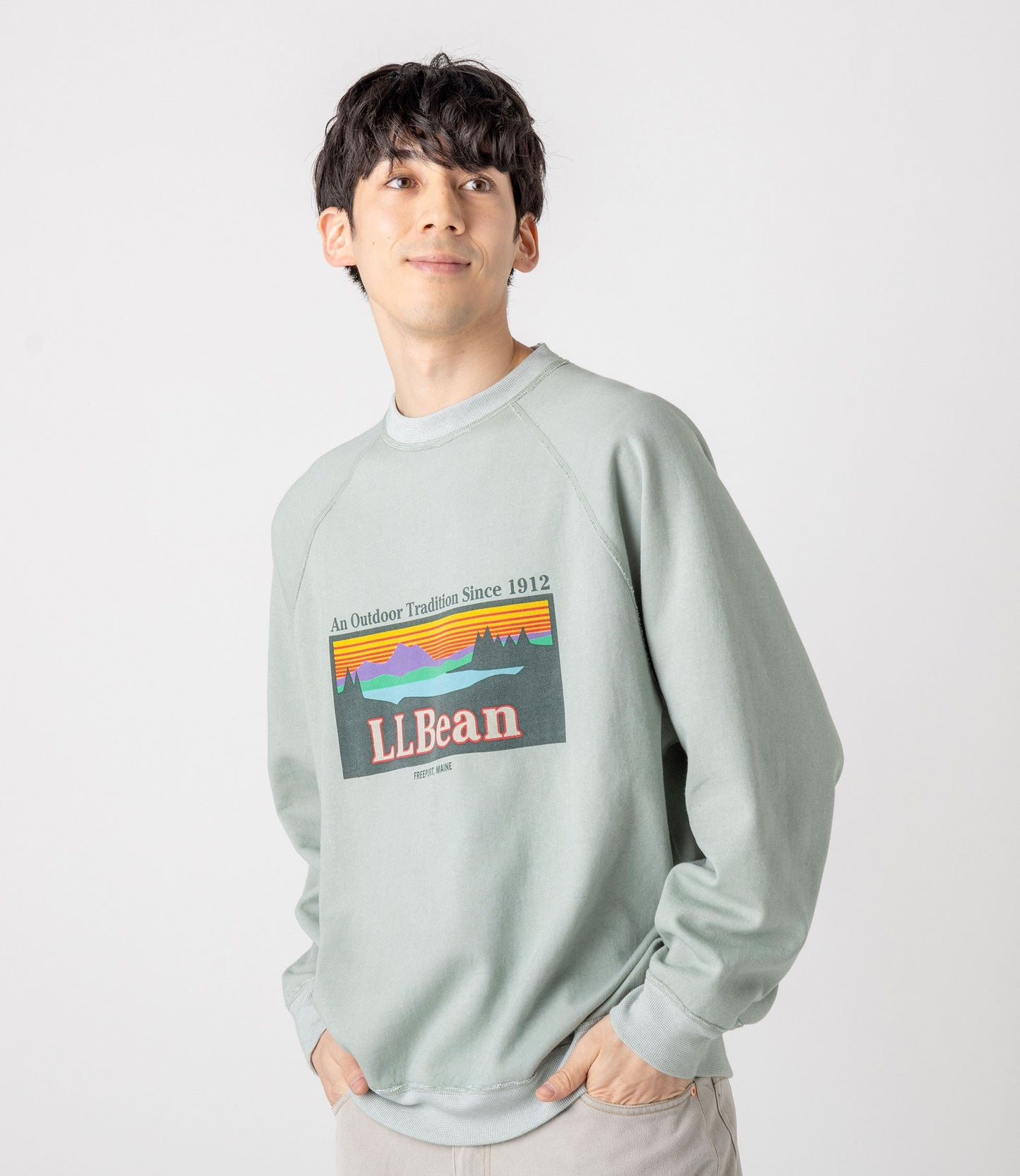 L.L.Bean JAPAN EDITION Portage Crewneck Sweatshirt