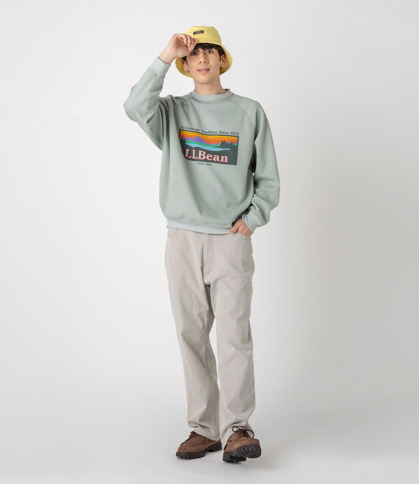 L.L.Bean JAPAN EDITION Portage Crewneck Sweatshirt