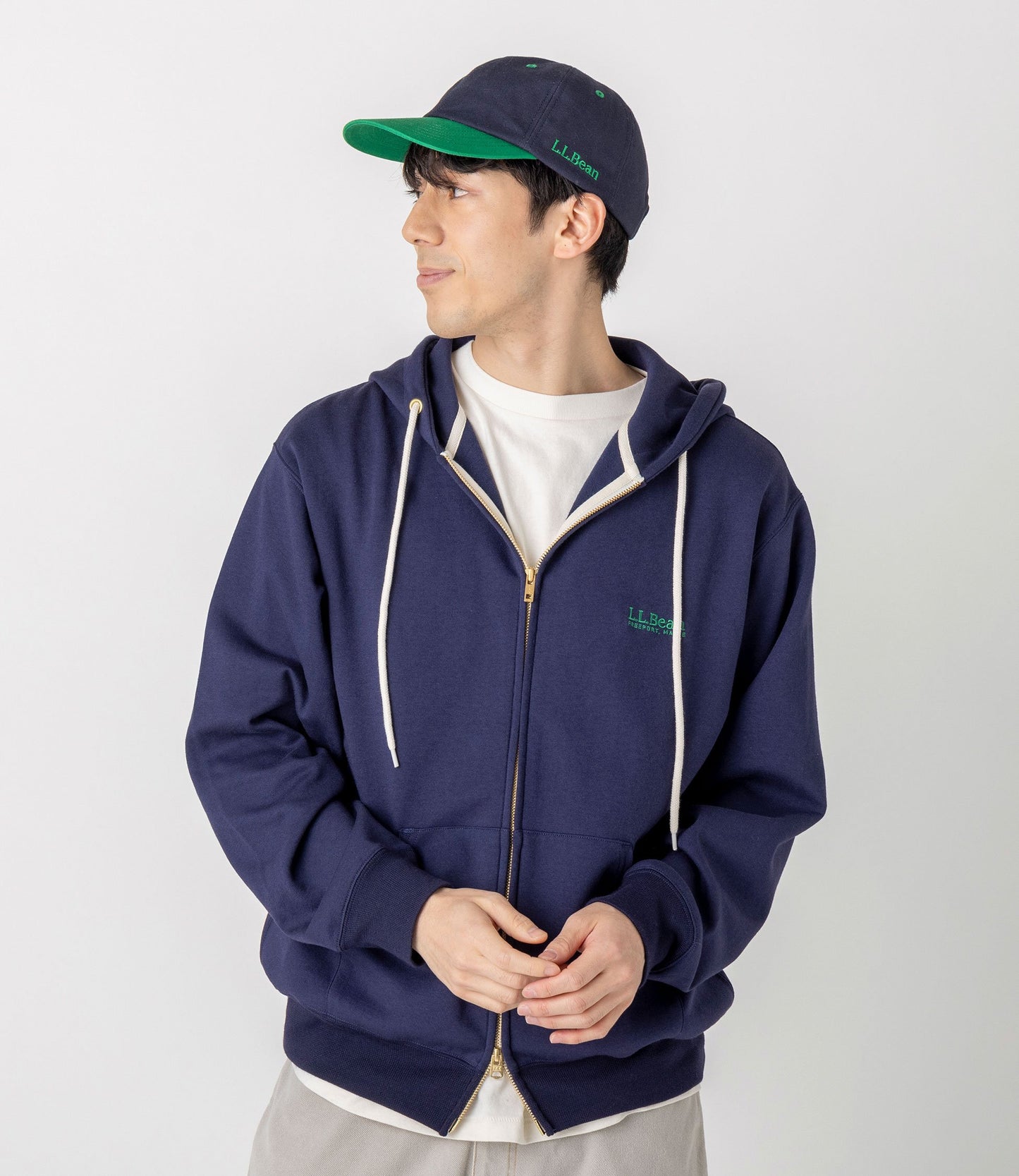 L.L.Bean JAPAN EDITION Portage Full-Zip Hooded Sweatshirt