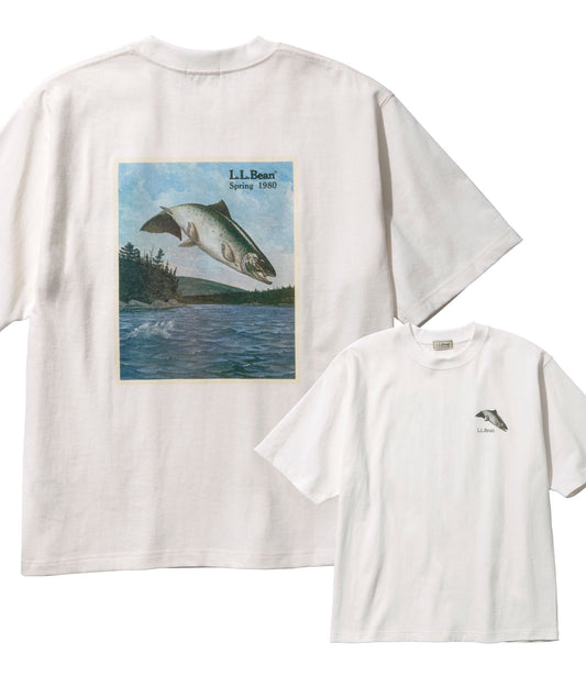 L.L.Bean JAPAN EDITION Bean's 1980 Short-Sleeve Catalog Trout Tee