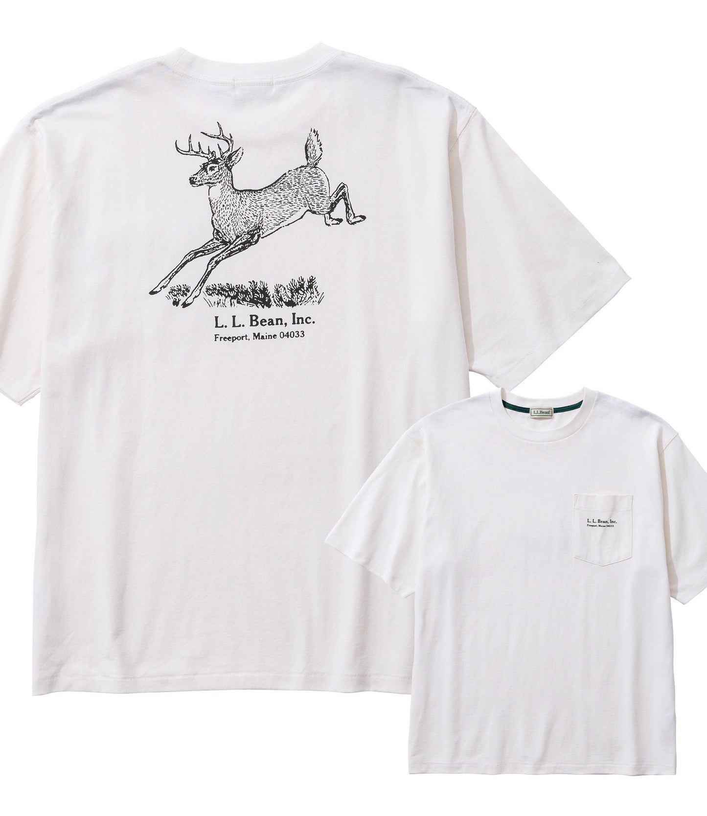 L.L.Bean JAPAN EDITION Morrill Short-Sleeve Animal Graphic Tee