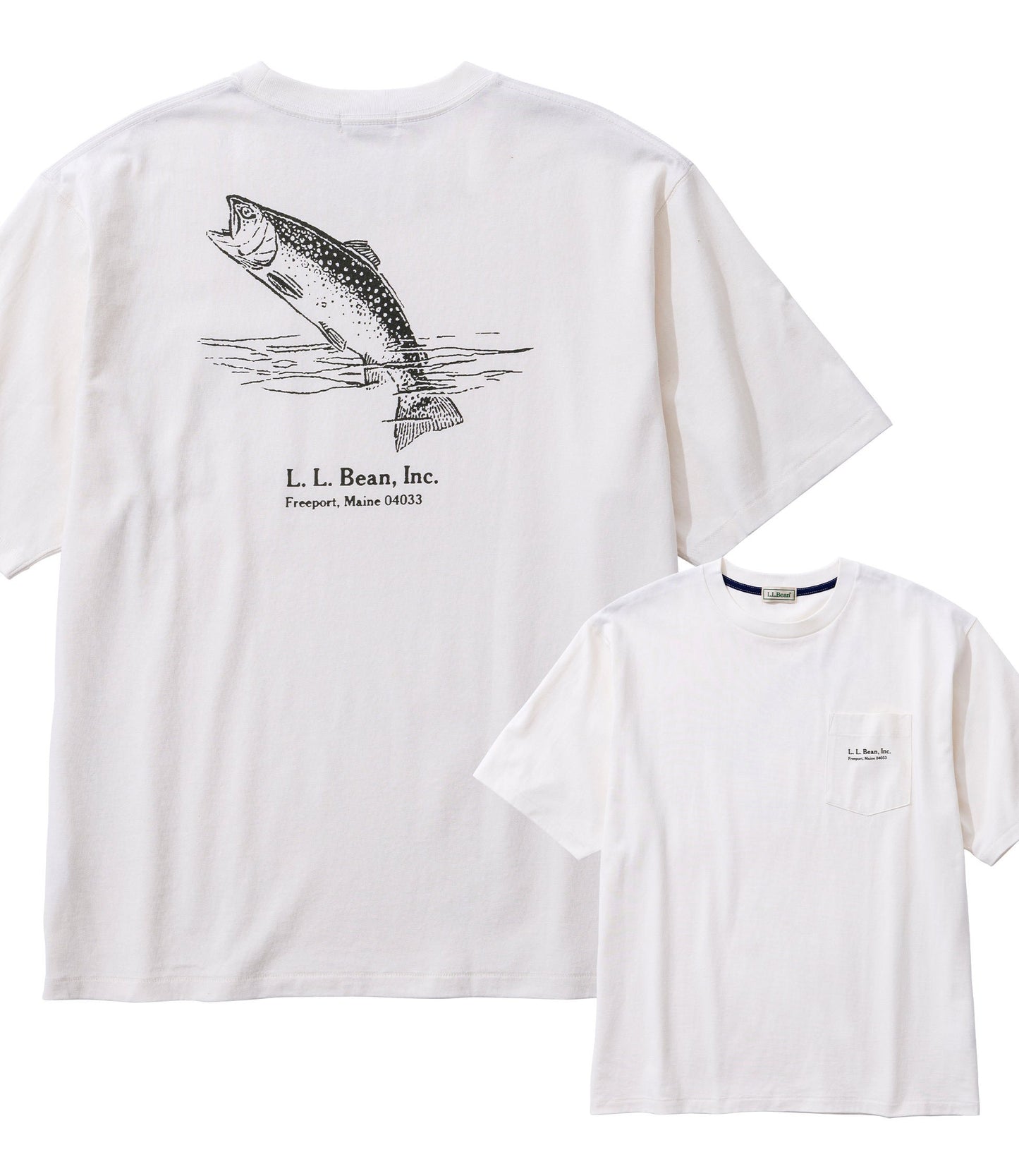 L.L.Bean JAPAN EDITION Morrill Short-Sleeve Animal Graphic Tee