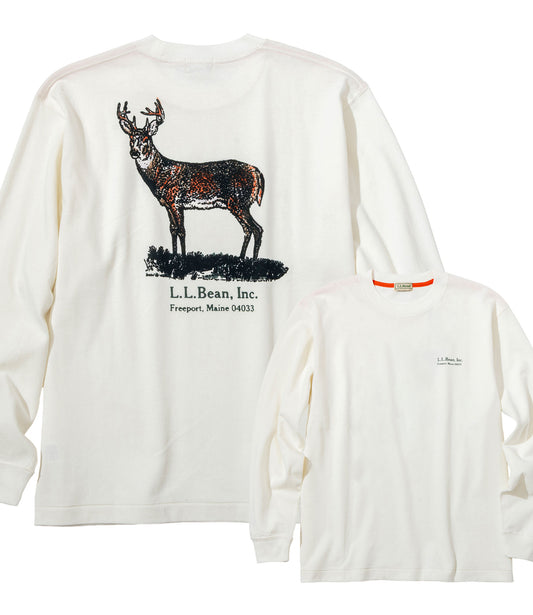 L.L.Bean JAPAN EDITION Union Animal Long-Sleeve Tee