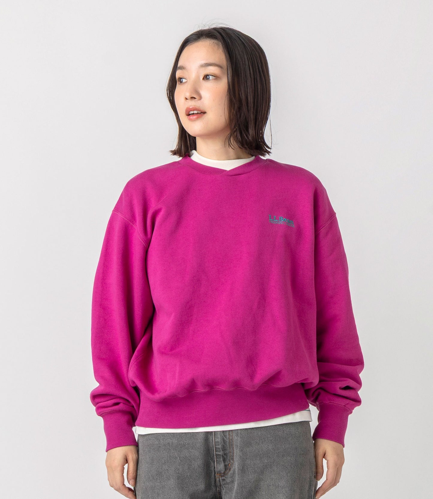L.L.Bean JAPAN EDITION Women's Smithfield Crewneck Sweatshirt