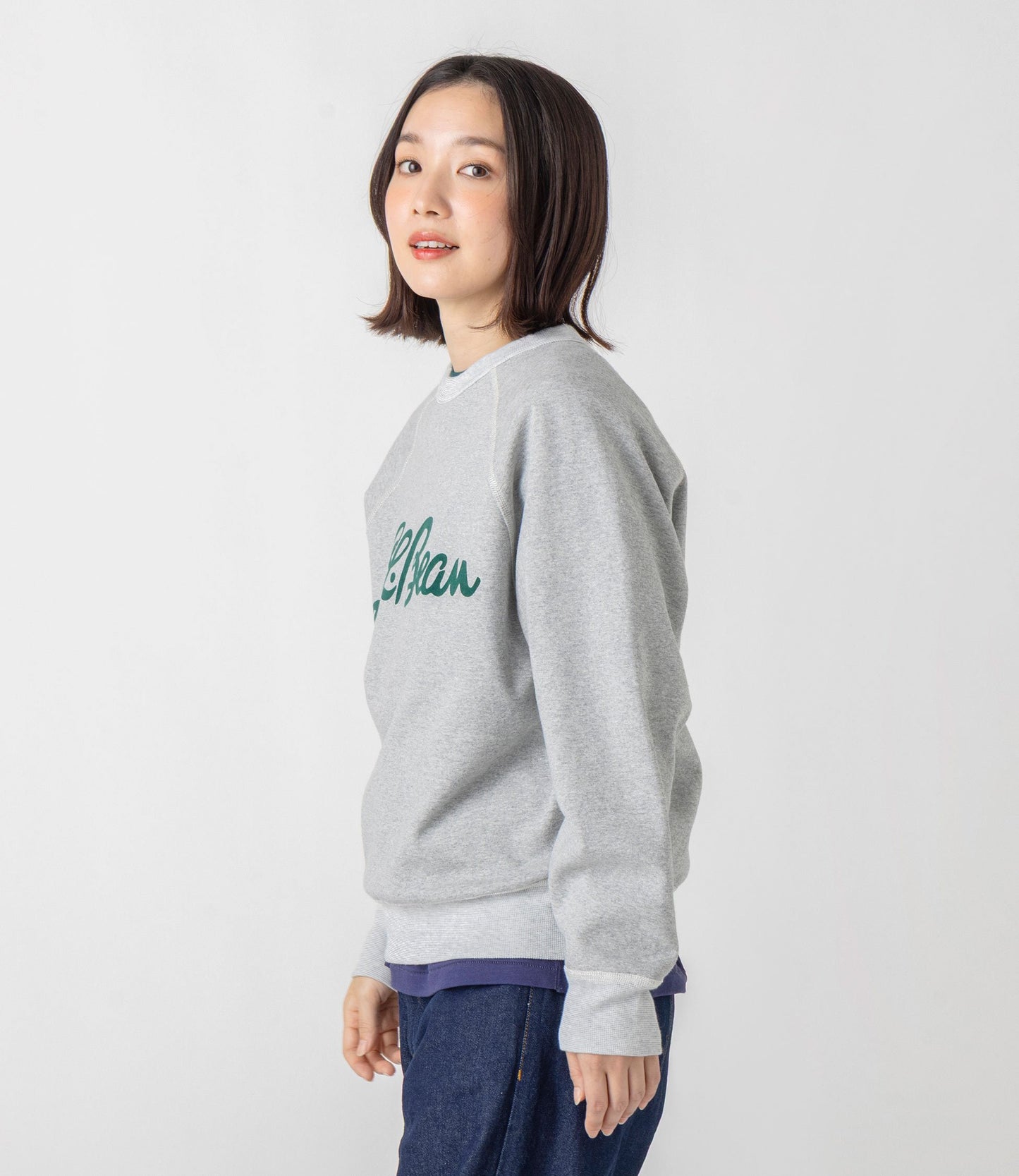 L.L.Bean JAPAN EDITION Women's Portage Crewneck Sweatshirt