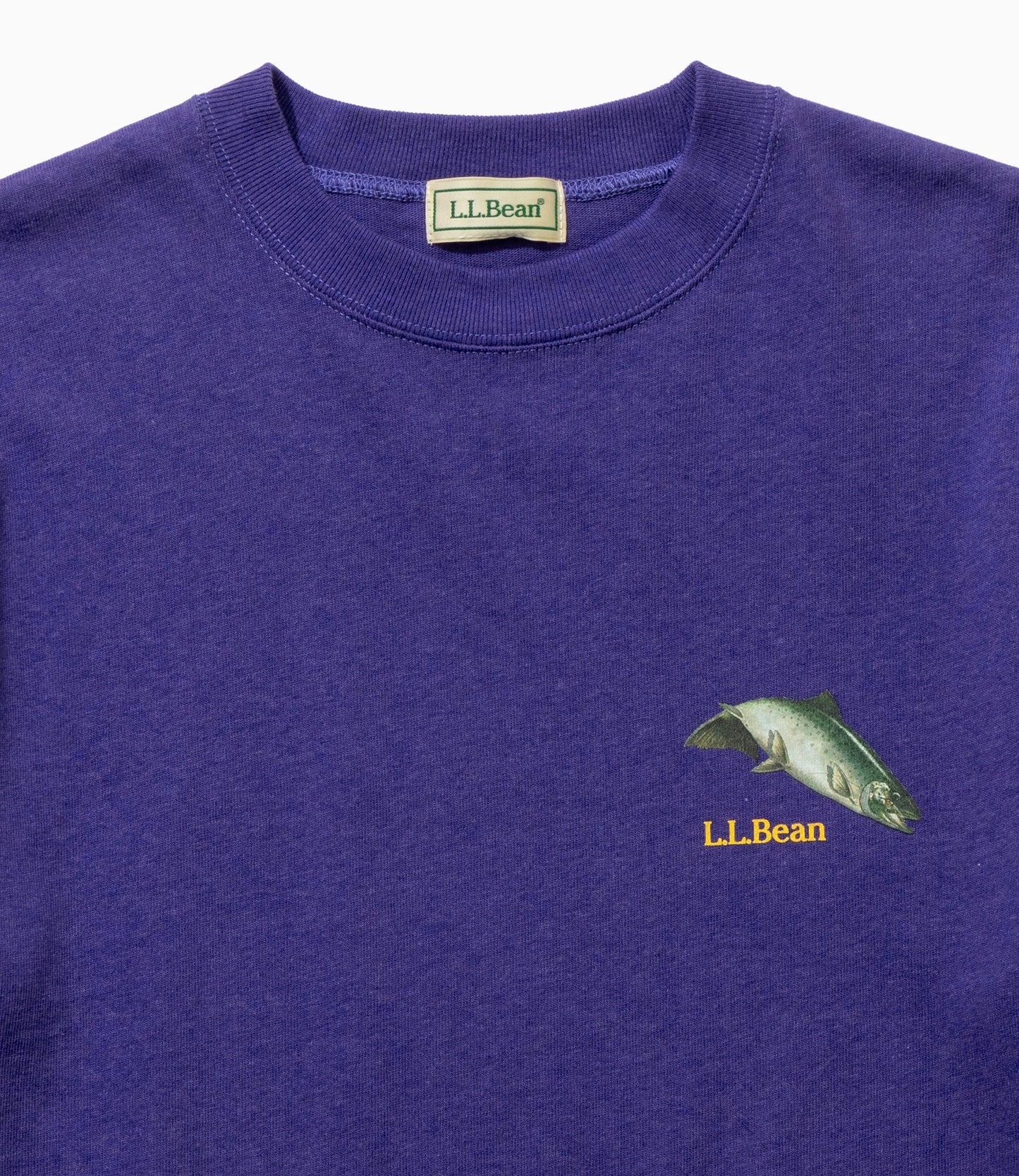L.L.Bean JAPAN EDITION Women's Bean's 1980 Short-Sleeve Catalog Trout Tee