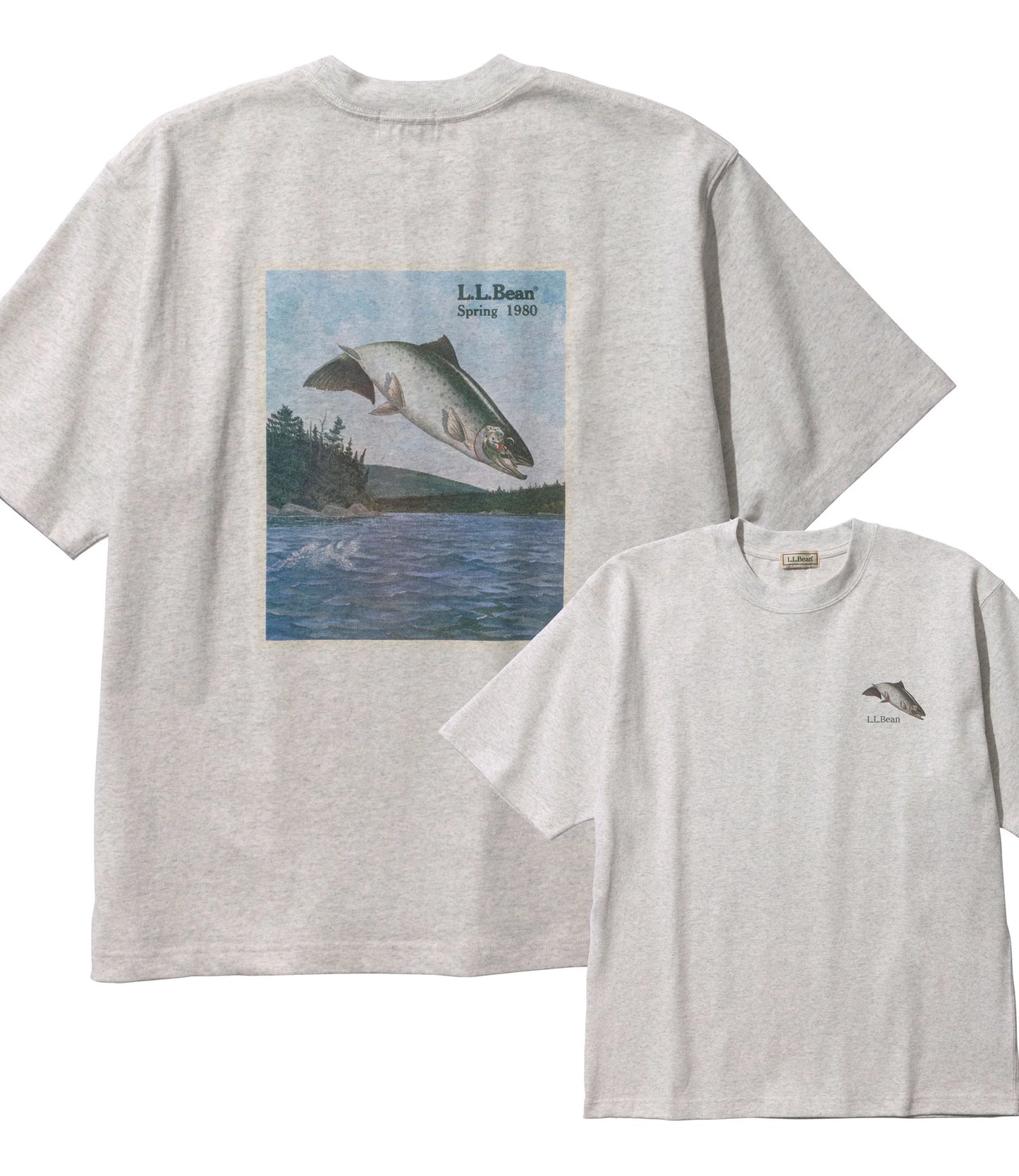L.L.Bean JAPAN EDITION Bean's 1980 Short-Sleeve Catalog Trout Tee