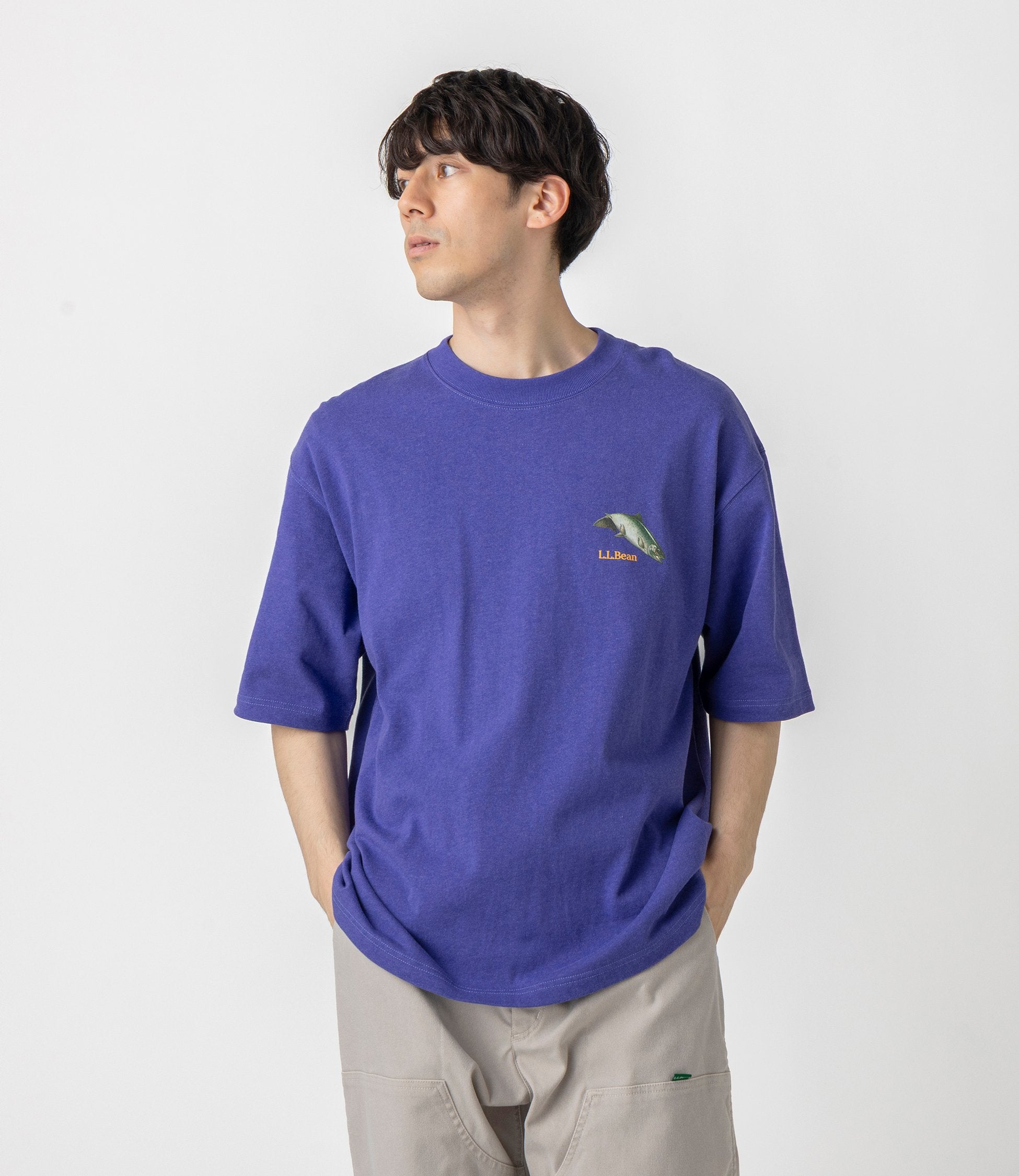 L.L.Bean JAPAN EDITION Bean's 1980 Short-Sleeve Catalog Trout Tee