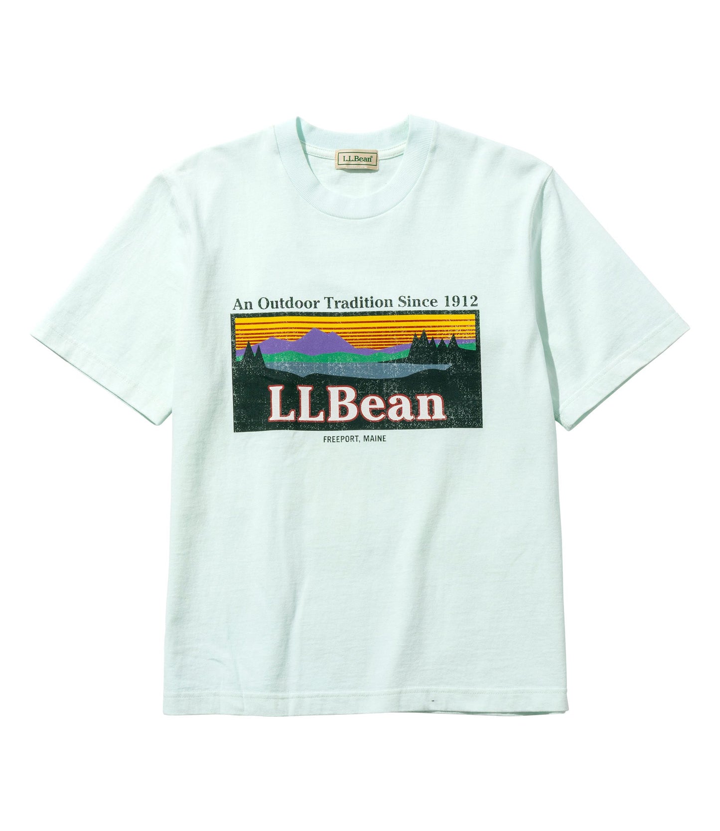 L.L.Bean JAPAN EDITION Women's Morrill Short-Sleeve Katahdin Logo Tee