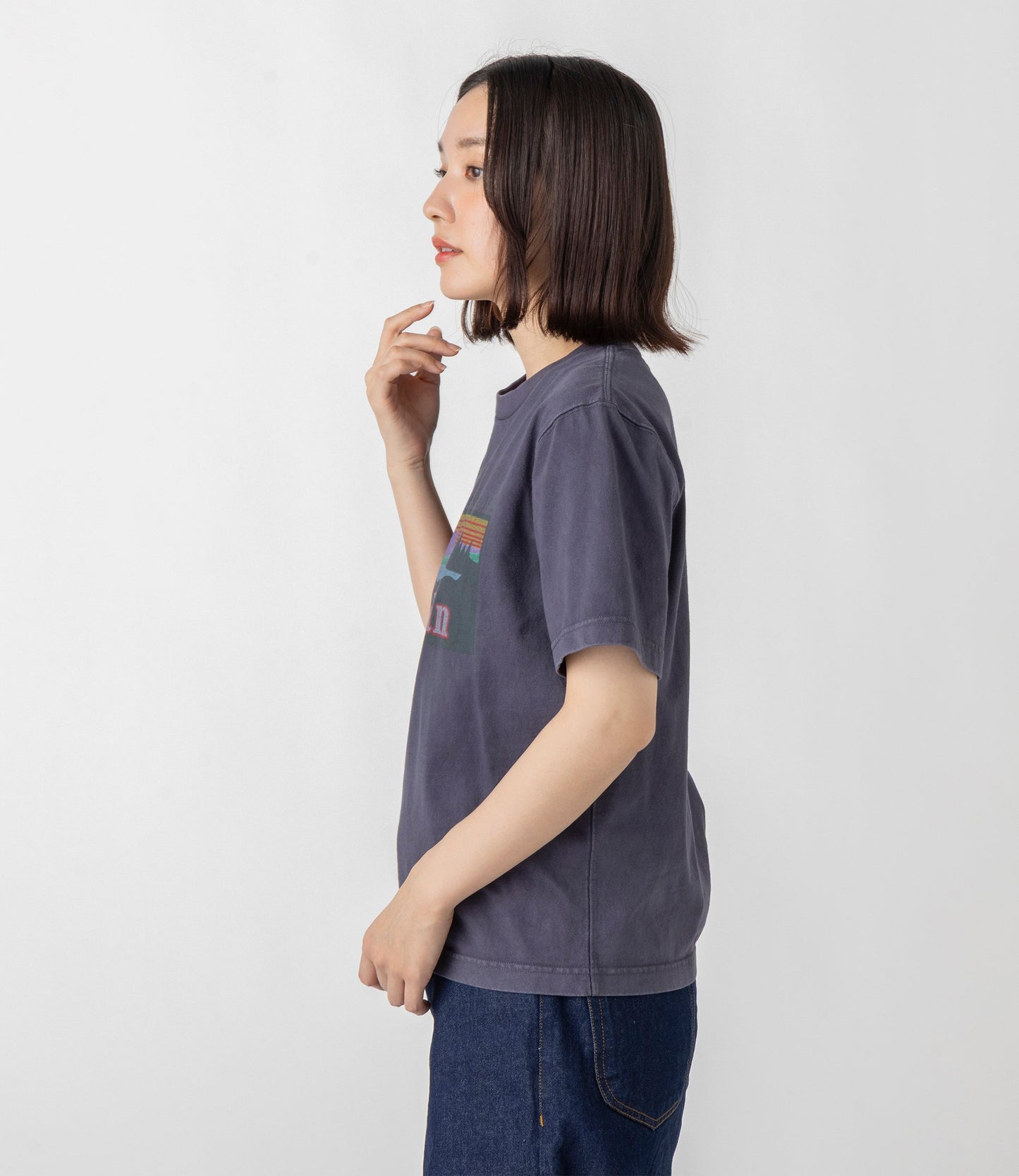 L.L.Bean JAPAN EDITION Women's Morrill Short-Sleeve Katahdin Logo Tee