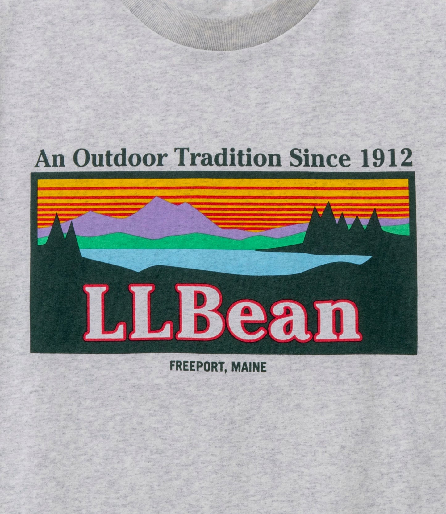 L.L.Bean JAPAN EDITION Women's Morrill Short-Sleeve Katahdin Logo Tee