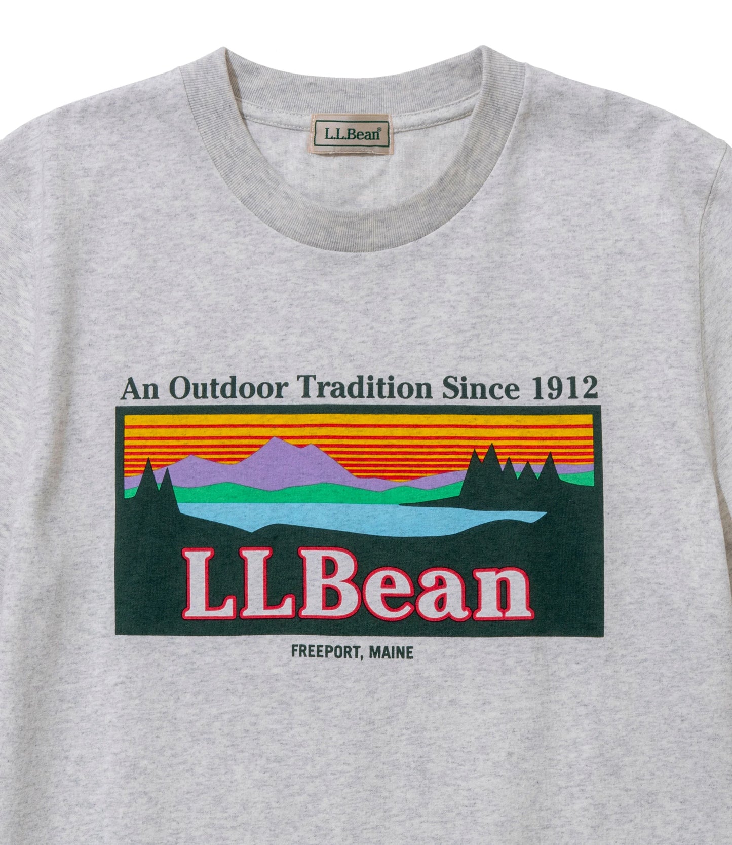L.L.Bean JAPAN EDITION Women's Morrill Short-Sleeve Katahdin Logo Tee