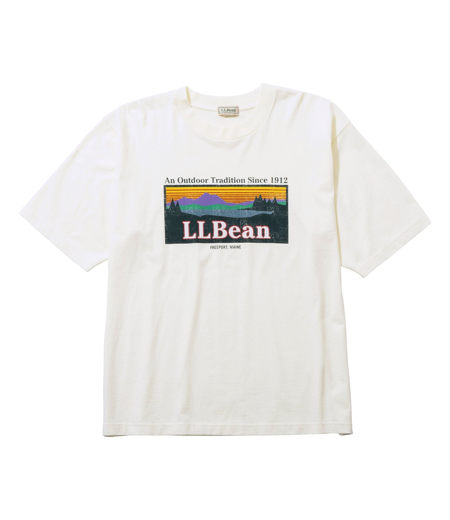 L.L.Bean JAPAN EDITION Morrill Short-Sleeve Katahdin Logo Tee