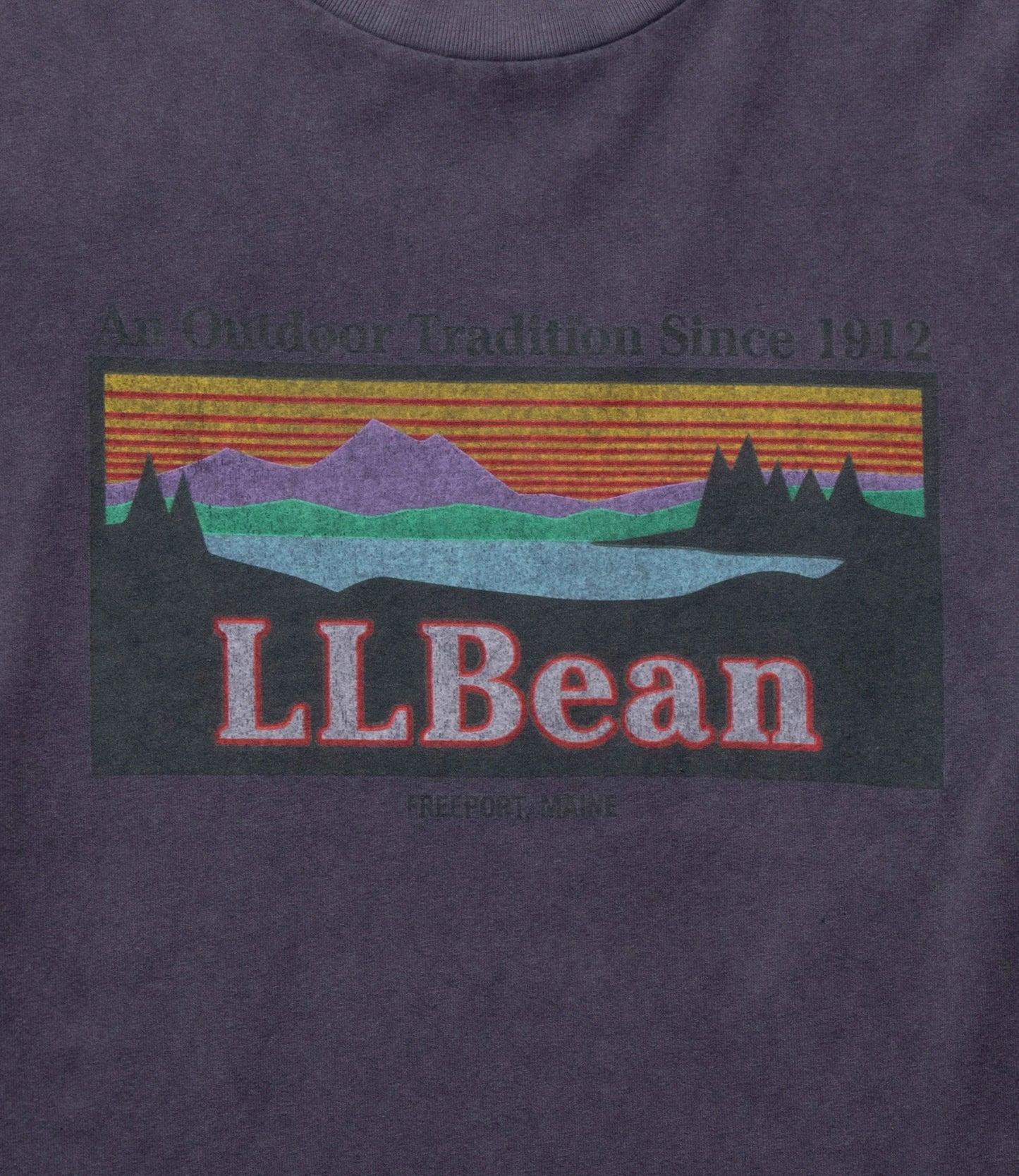 L.L.Bean JAPAN EDITION Morrill Short-Sleeve Katahdin Logo Tee