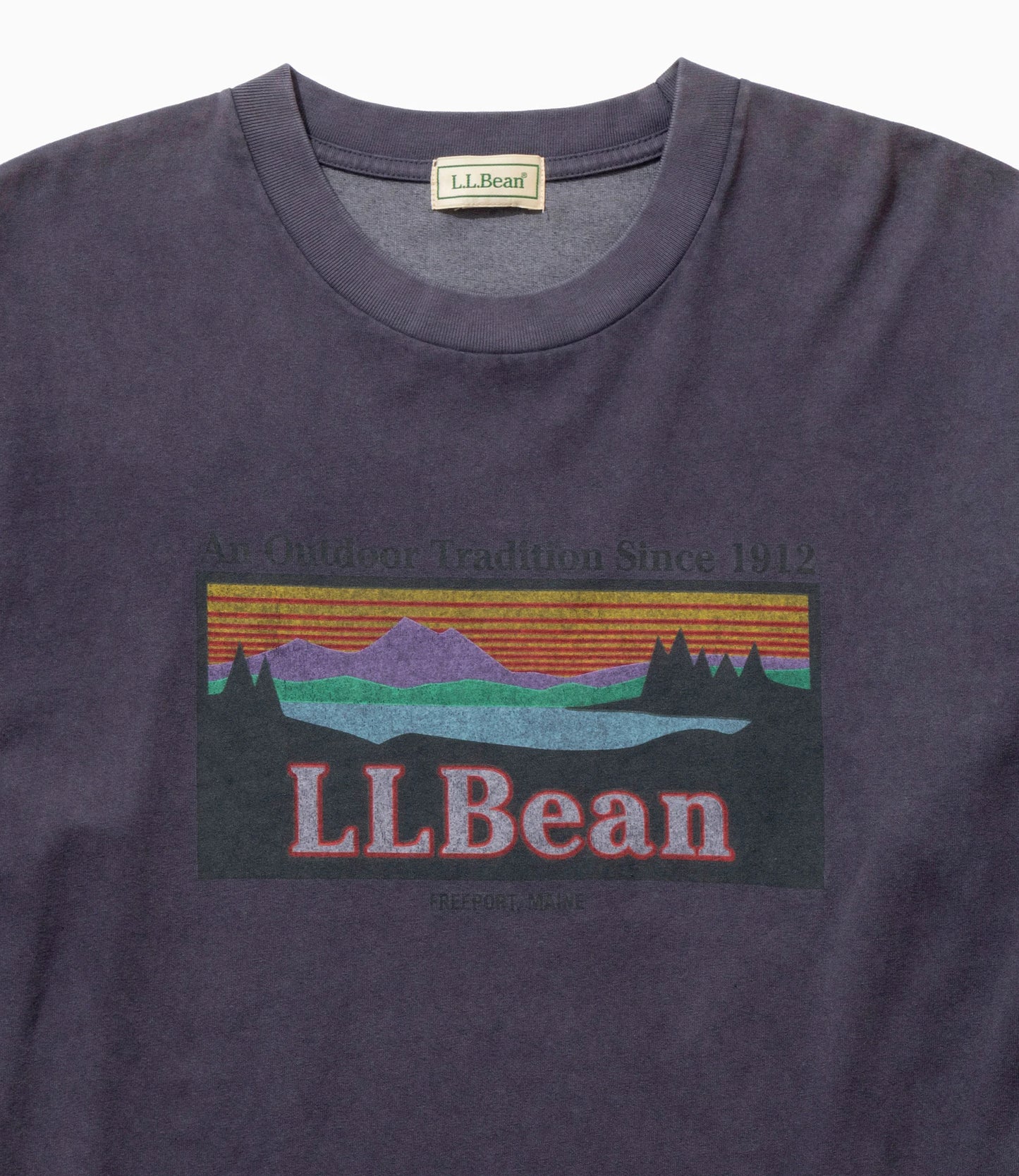 L.L.Bean JAPAN EDITION Morrill Short-Sleeve Katahdin Logo Tee