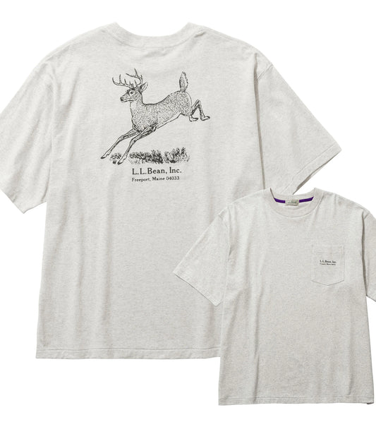 L.L.Bean JAPAN EDITION Morrill Short-Sleeve Animal Graphic Tee