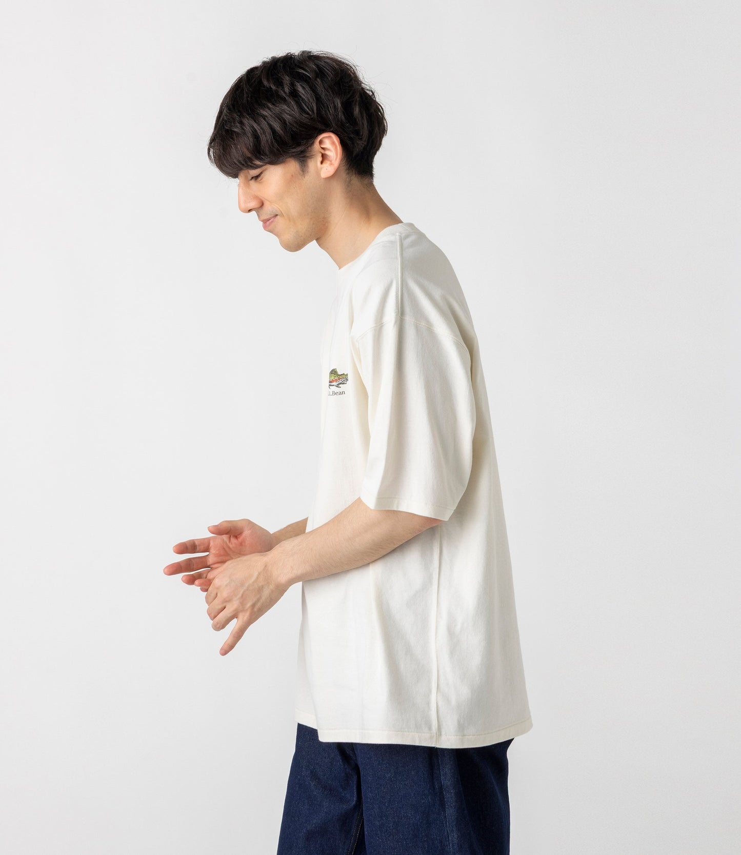 L.L.Bean JAPAN EDITION Morrill Short-Sleeve Chest Graphic Tee