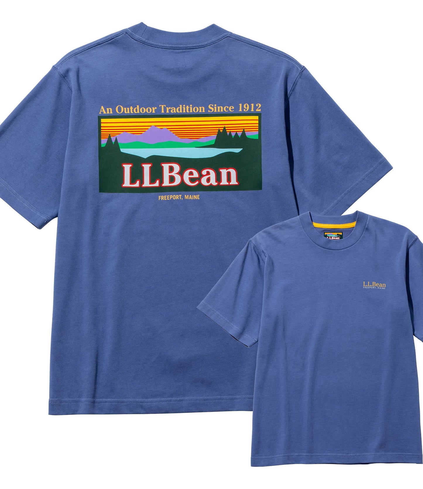 L.L.Bean JAPAN EDITION Women's Morrill Back Katahdin Short-Sleeve Tee