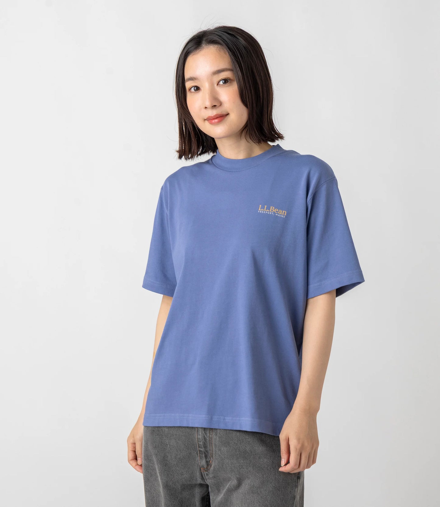 L.L.Bean JAPAN EDITION Women's Morrill Back Katahdin Short-Sleeve Tee