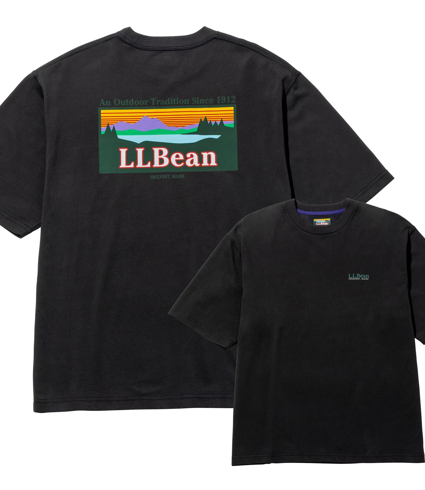 L.L.Bean JAPAN EDITION Morrill Back Katahdin Short-Sleeve Tee