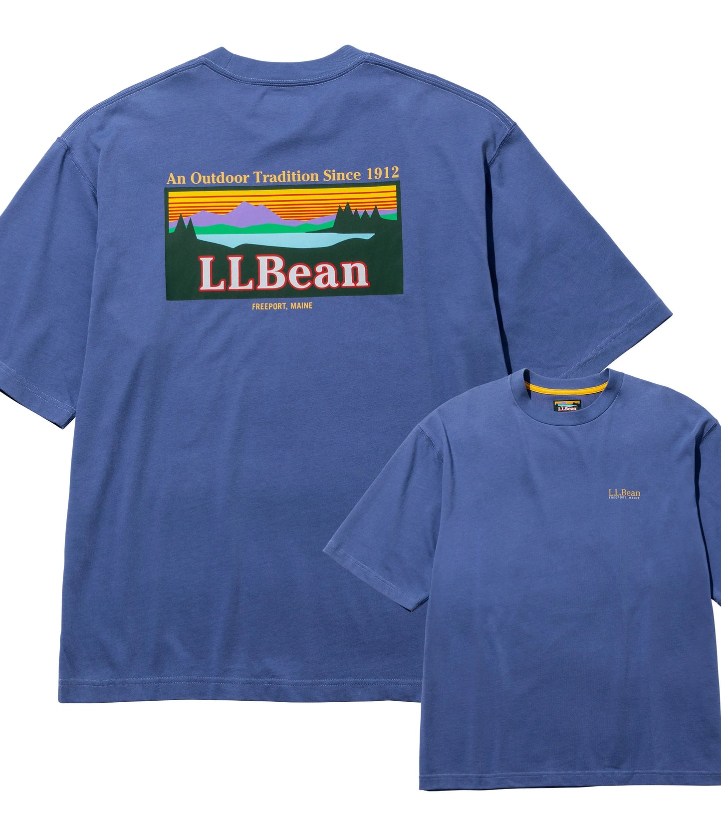 L.L.Bean JAPAN EDITION Morrill Back Katahdin Short-Sleeve Tee