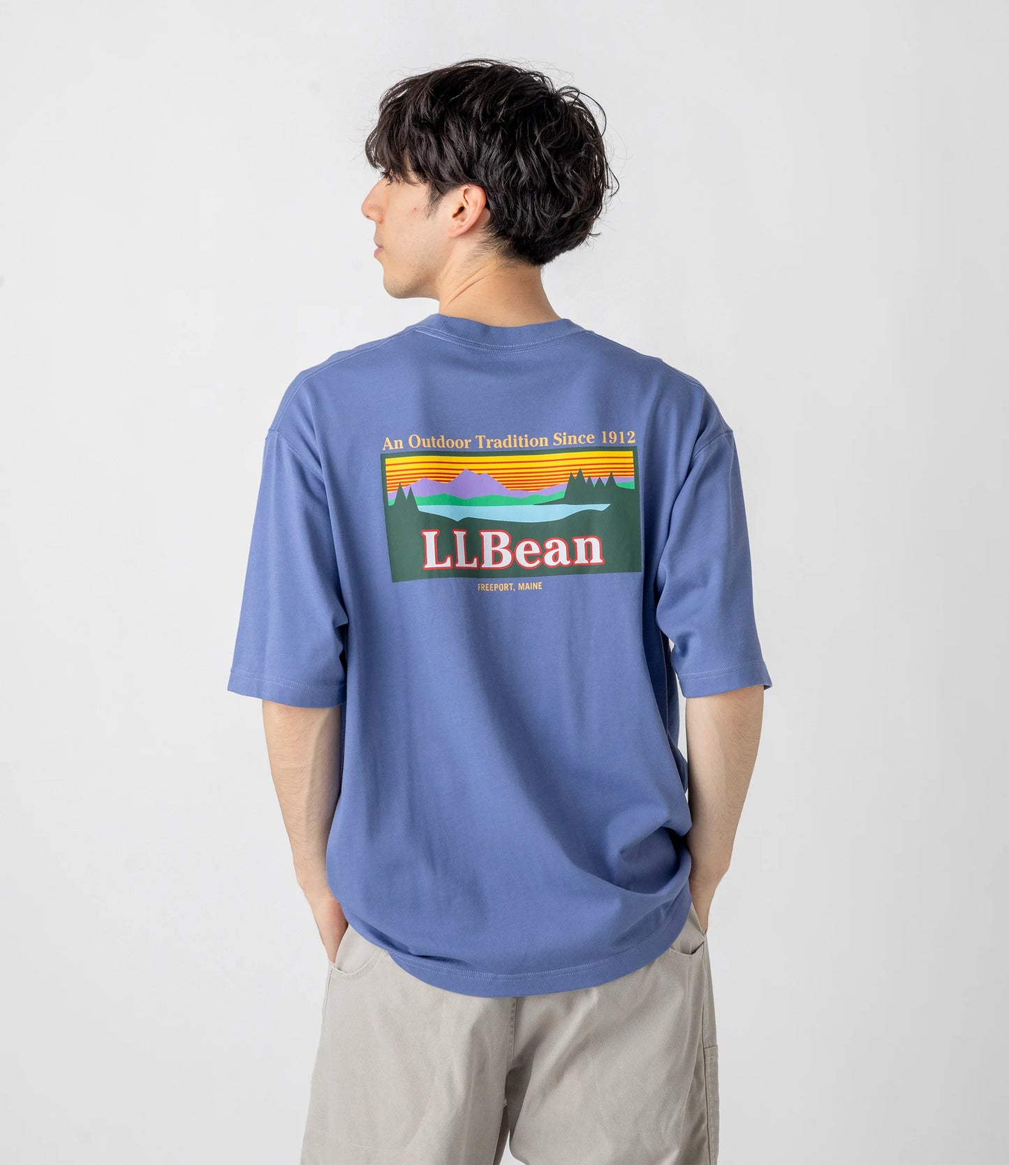 L.L.Bean JAPAN EDITION Morrill Back Katahdin Short-Sleeve Tee